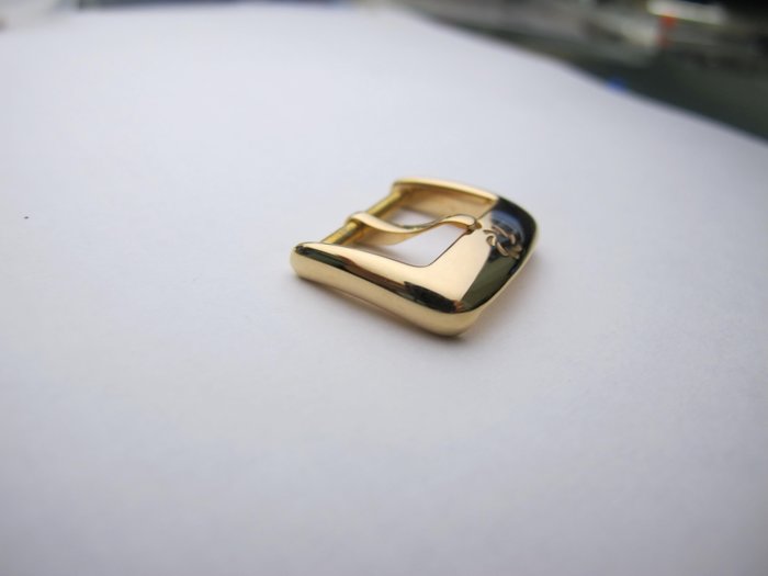 Carl Bucherer 寶齊萊 原廠18K金 帶扣 ㄇ字扣 18mm專用 售出不退換 2