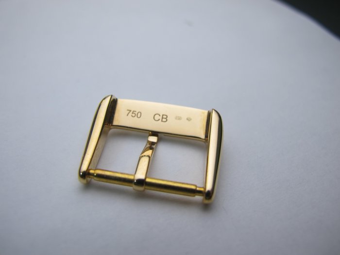 Carl Bucherer 寶齊萊 原廠18K金 帶扣 ㄇ字扣 18mm專用 售出不退換 3
