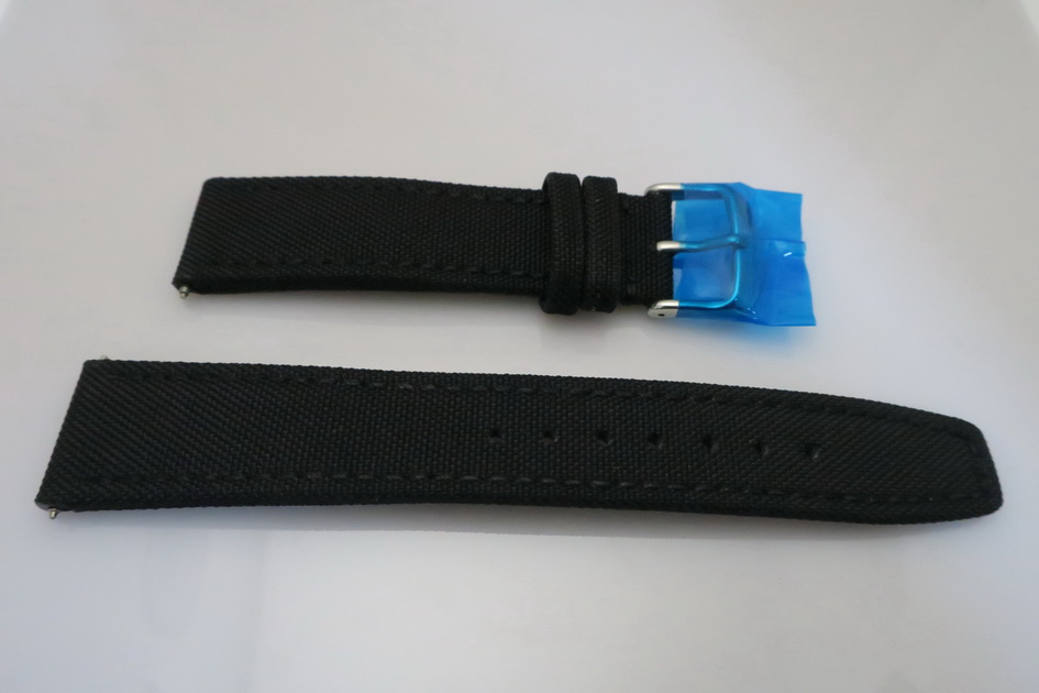 編織風 黑色皮錶帶 規格20/18mm 附錶扣 全新 售出不退換