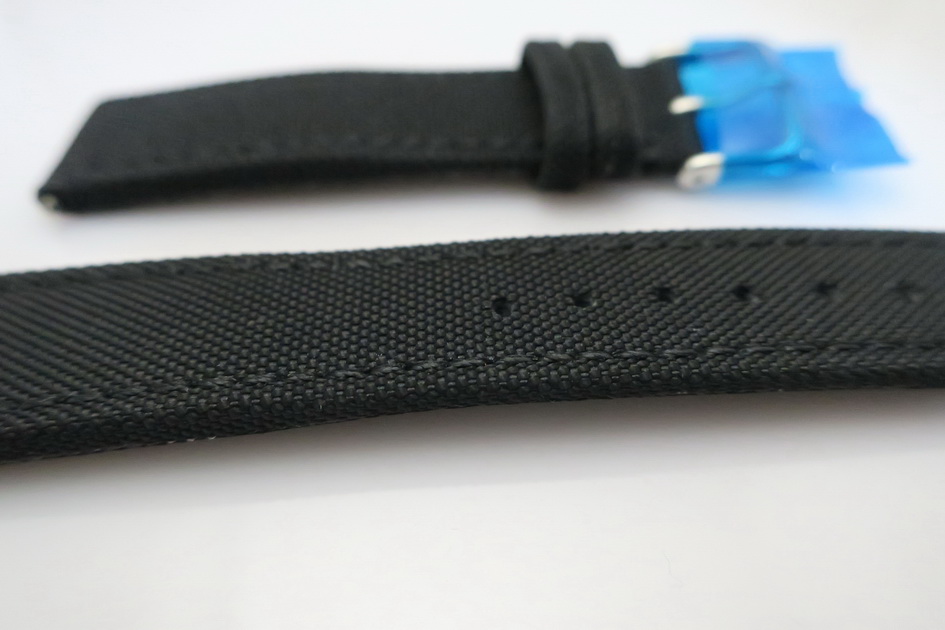 編織風 黑色皮錶帶 規格20/18mm 附錶扣 全新 售出不退換 2