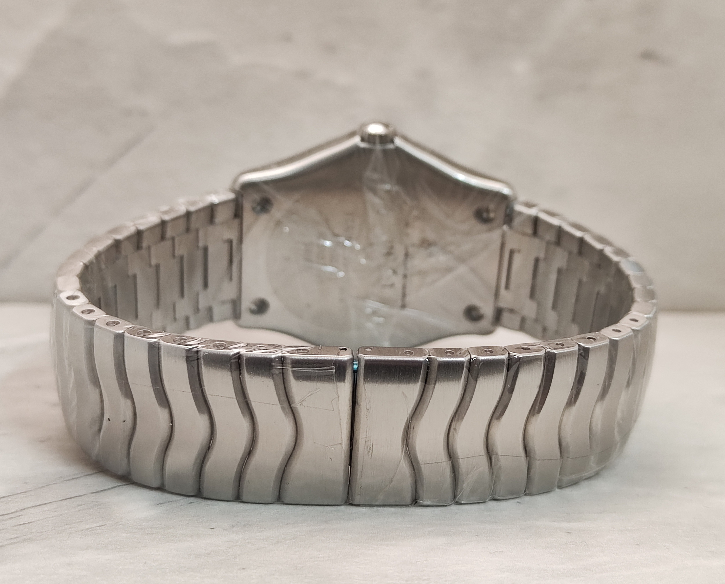 EBEL 玉寶 全鋼錶殼 羅馬數字 石英機芯 錶徑38mm 未使用品 5