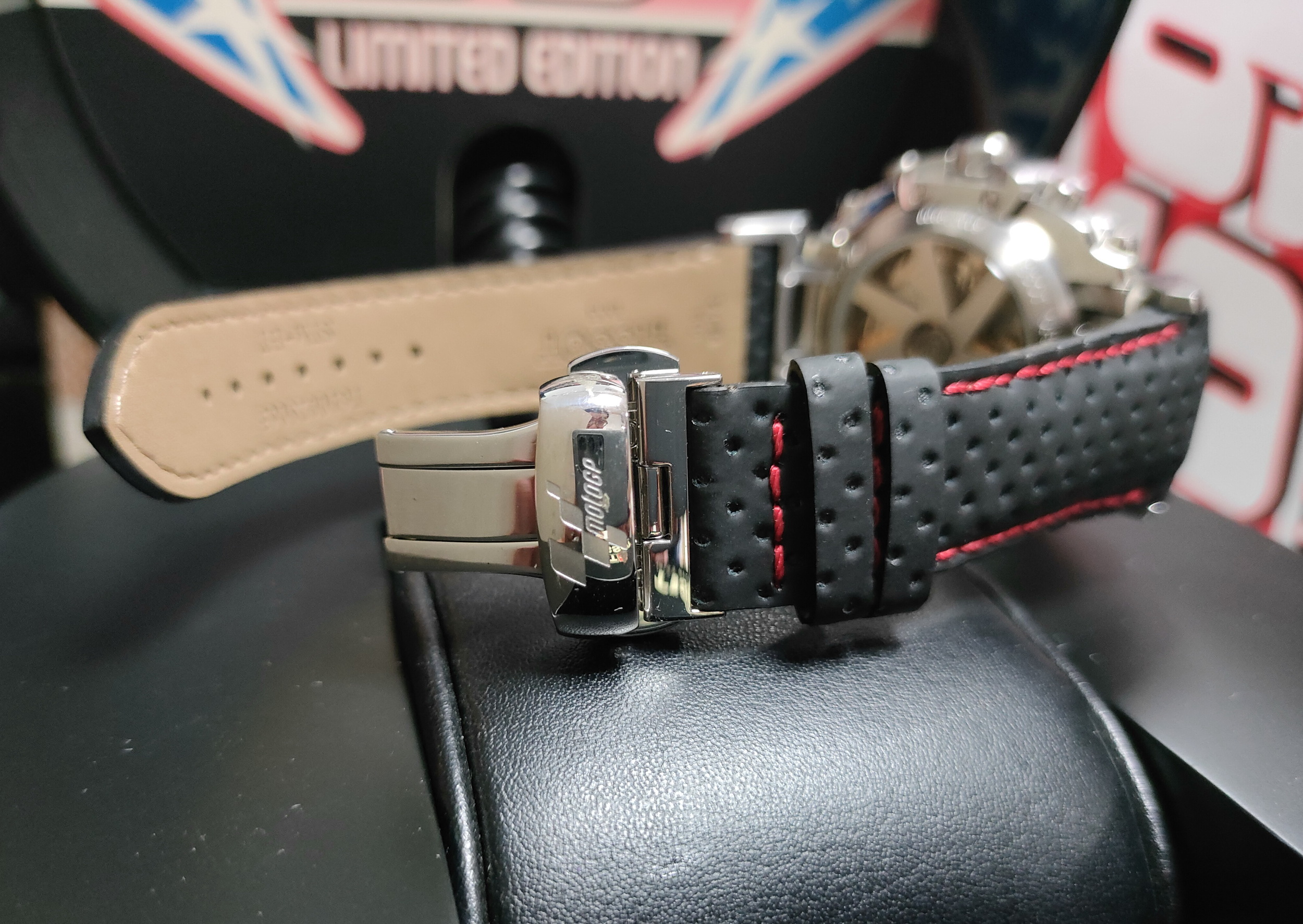 TISSOT 天梭 MOTO GP 賽車錶 大錶徑46mm 自動上鍊 全球限量 計時功能~原廠盒單 5