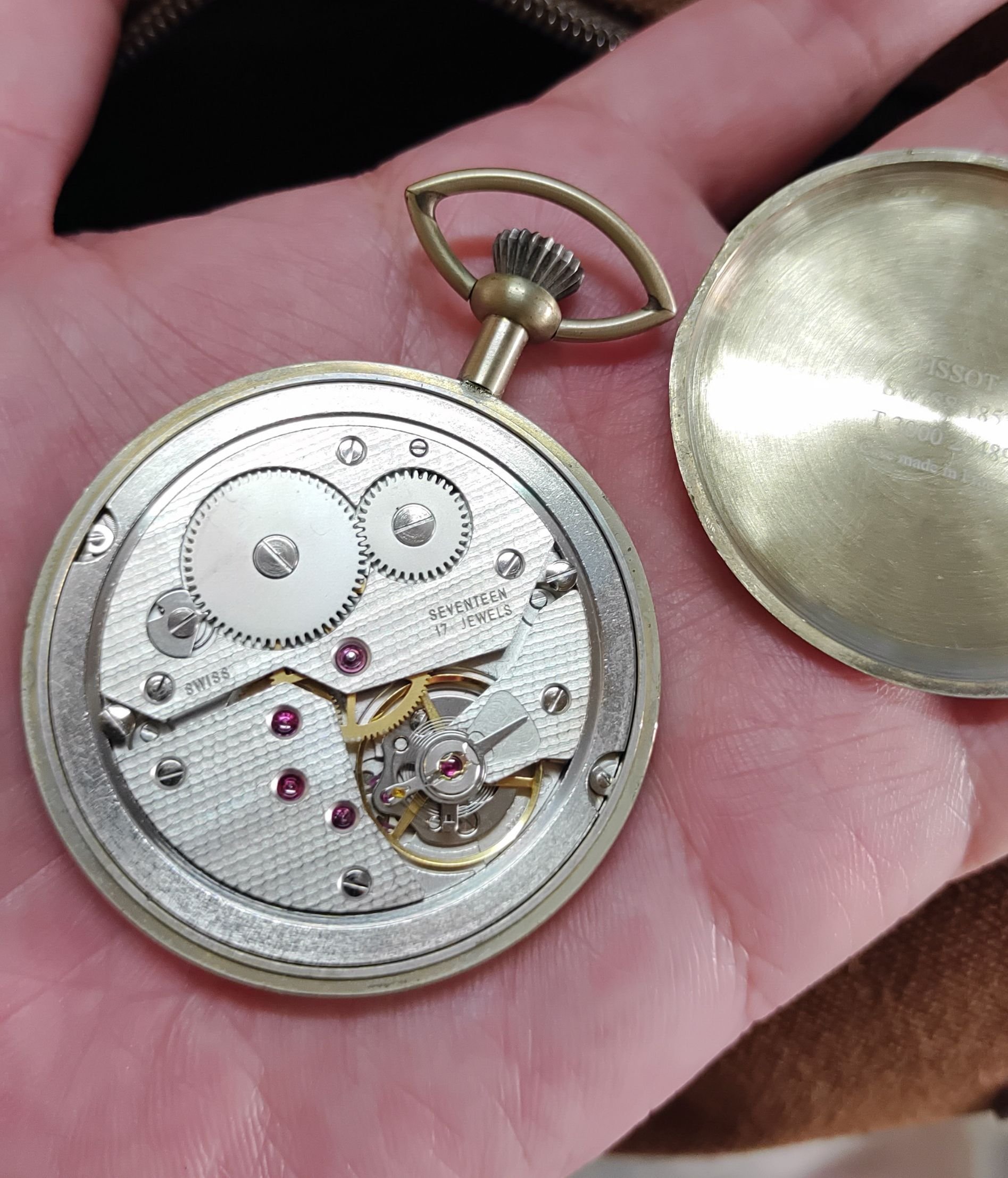 天梭 TISSOT 手上鍊 懷錶 純銀彩繪錶殼 獨立小秒盤 全球限量 絕版珍藏品 7