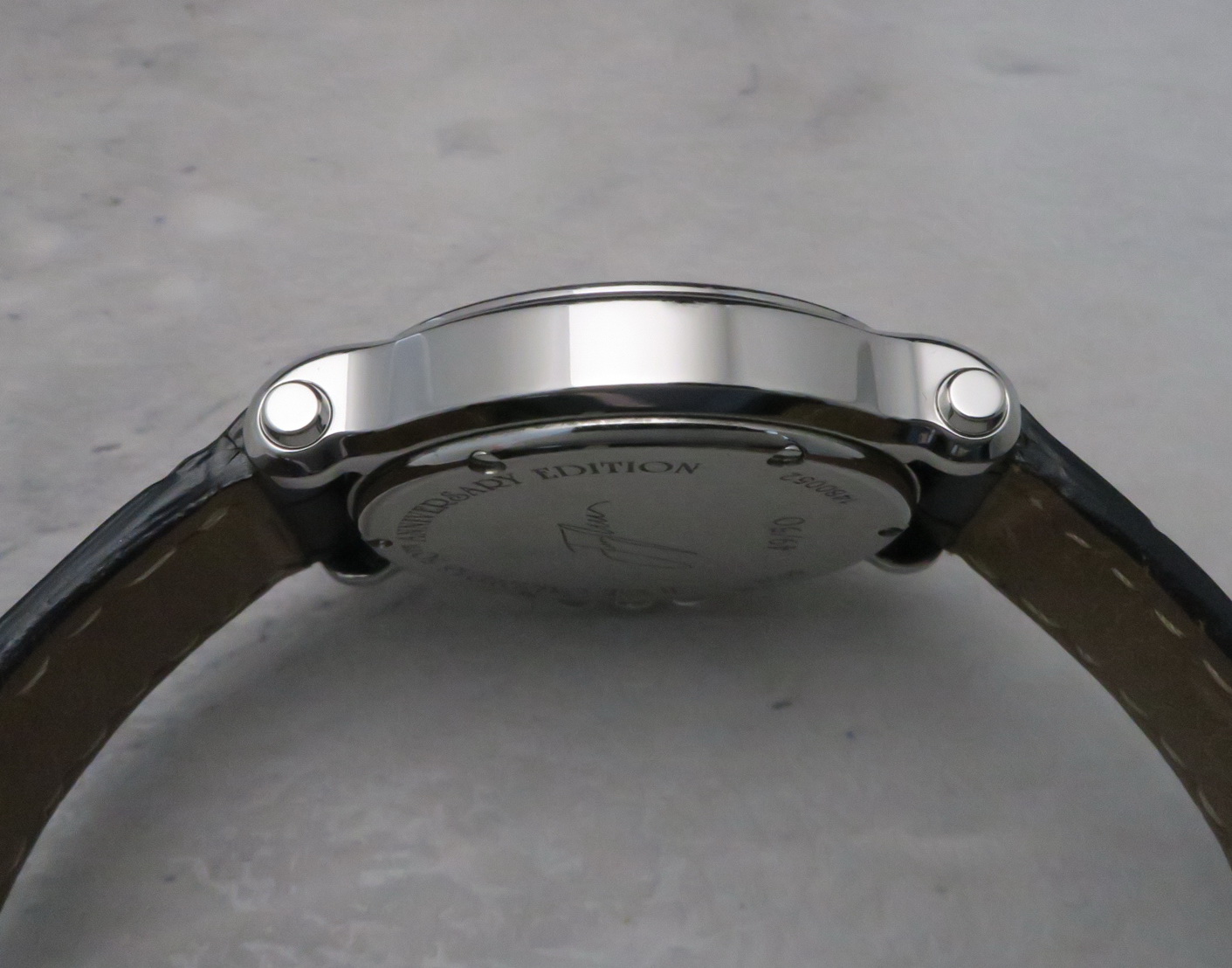 蕭邦 CHOPARD 限量音符 五十周年 音樂家系列 珍珠母貝面盤 錶徑30mm 石英機芯~原廠盒單 10