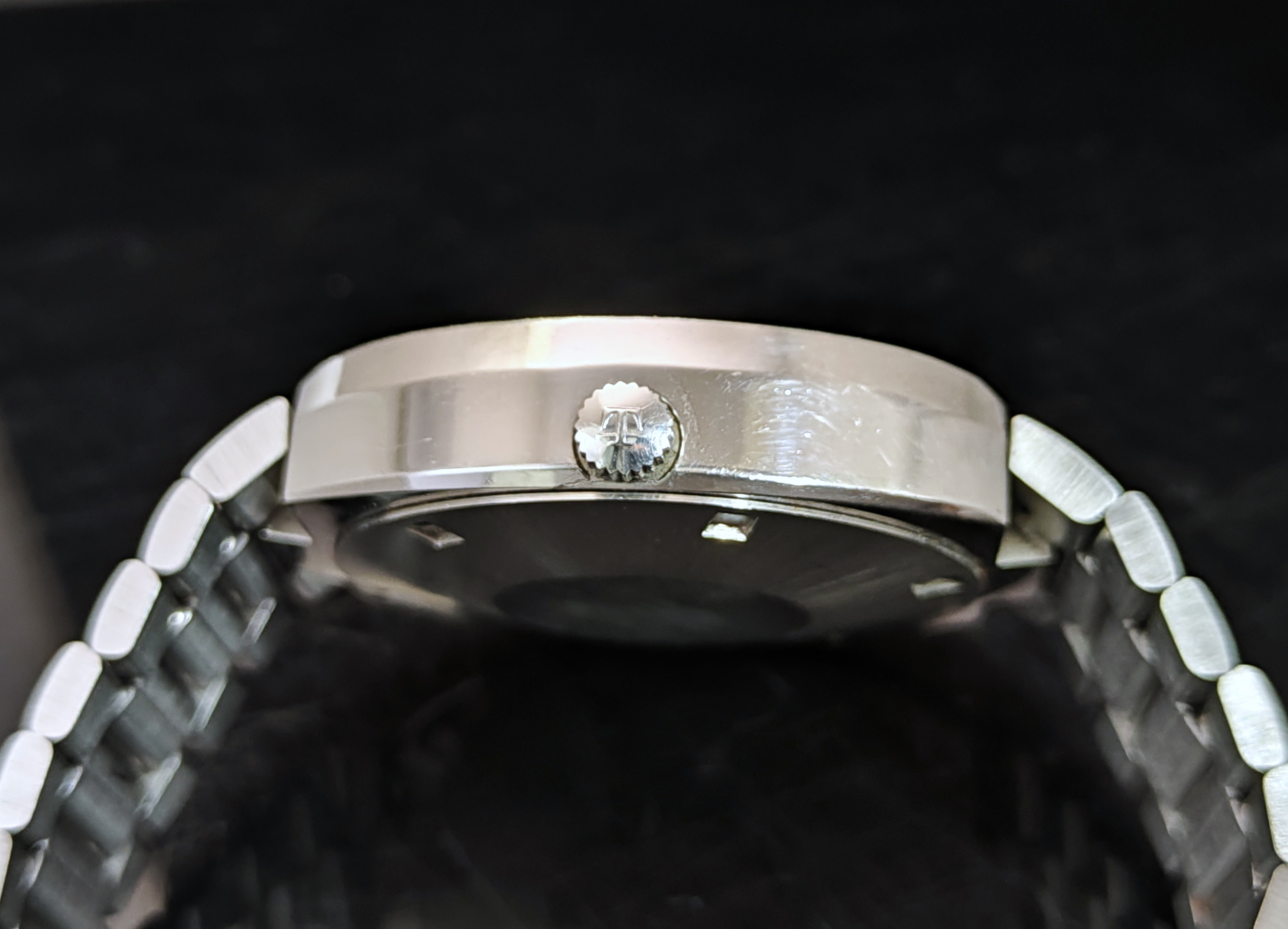 天梭 TISSOT 絕版 NewTimer 特殊面盤 錶徑40mm 自動上鍊 跳時 轉盤 稀有釋出 4