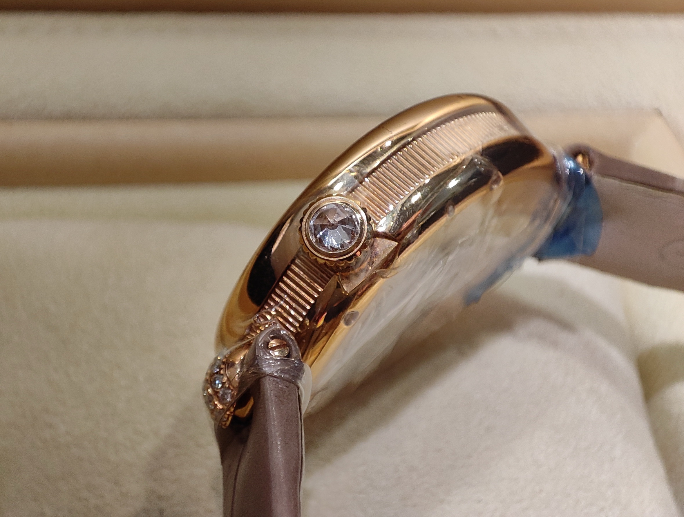 寶璣 BREGUET 全新 Naples 那不勒斯王后 9809 玫瑰金 原鑲鑽錶 自動上鍊 ~原廠盒單 2024AD 5