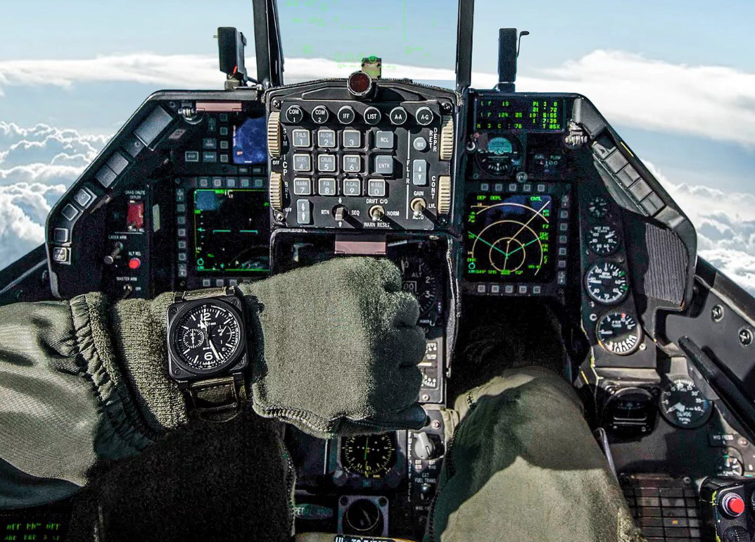 柏萊士 全新 BR03-94 黑色陶瓷錶殼 大錶徑42mm 自動上鍊 計時功能~原廠盒單 2024AD 9