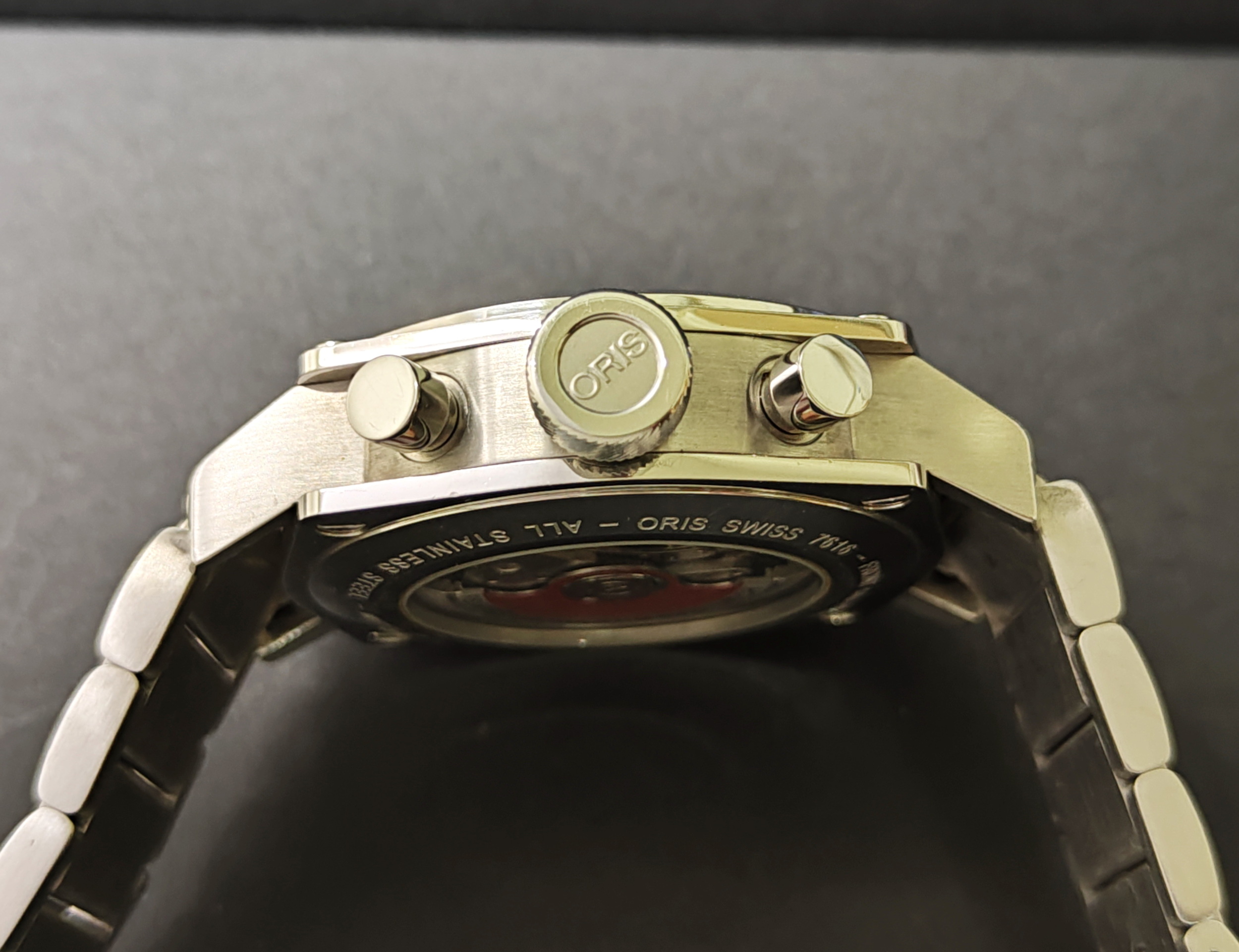 ORIS 歐力士 BC4 經典飛行錶 大錶徑43mm 自動上鍊 計時功能~原廠盒單 國內AD 4