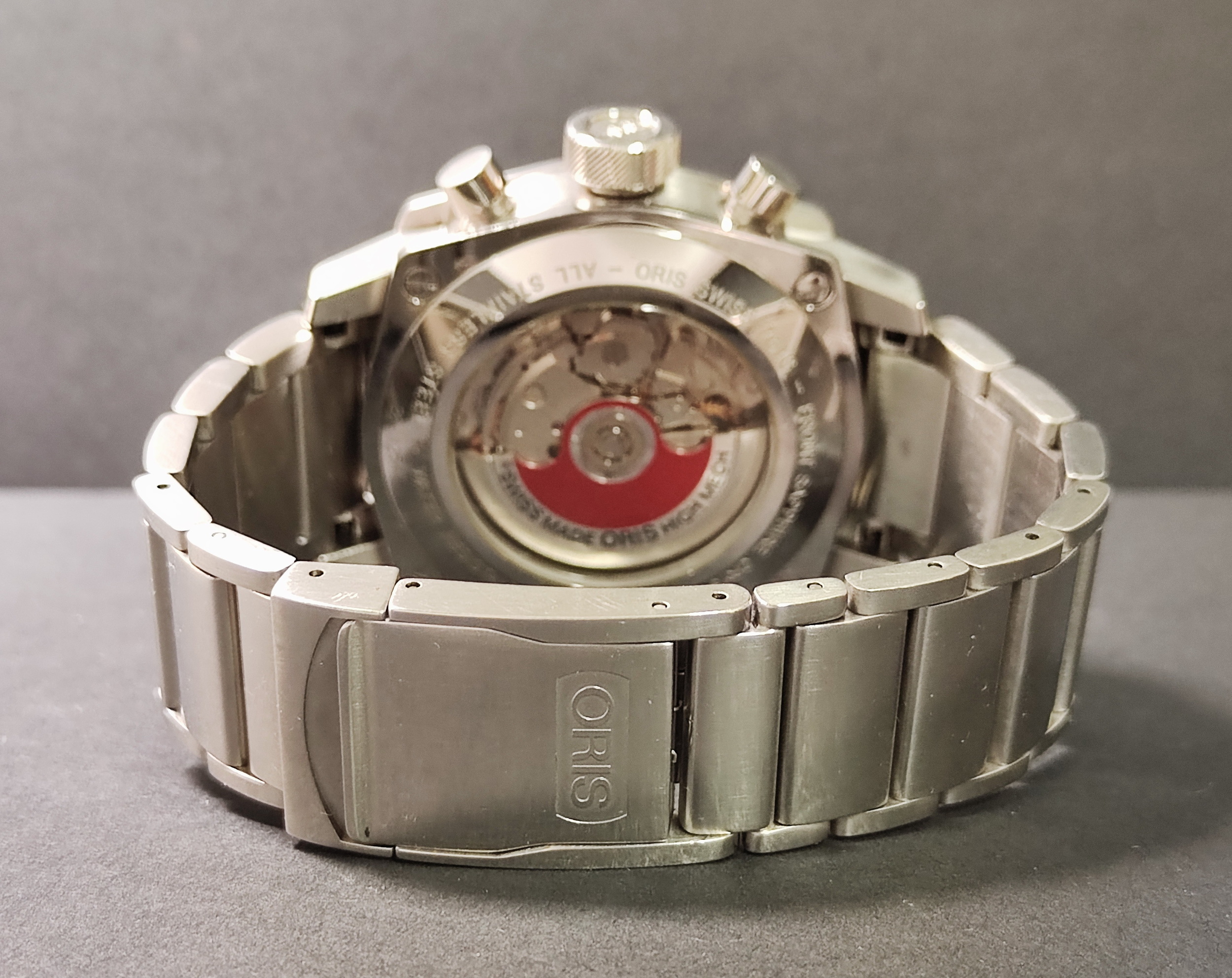 ORIS 歐力士 BC4 經典飛行錶 大錶徑43mm 自動上鍊 計時功能~原廠盒單 國內AD 9