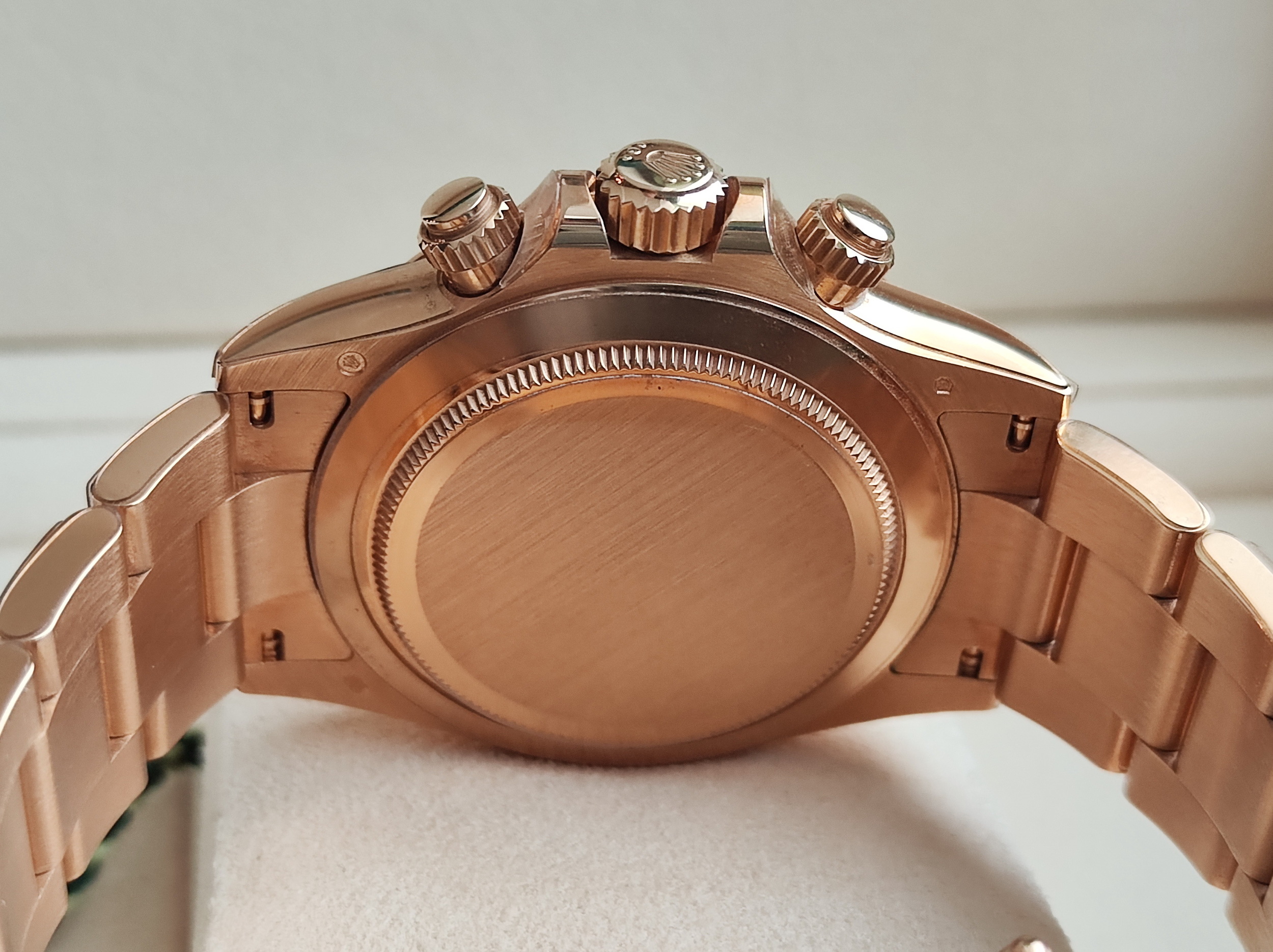 勞力士 116508 黃K金 白色珍珠貝面盤 原鑲鑽 DAYTONA 迪通納 計時功能~原廠盒單 5