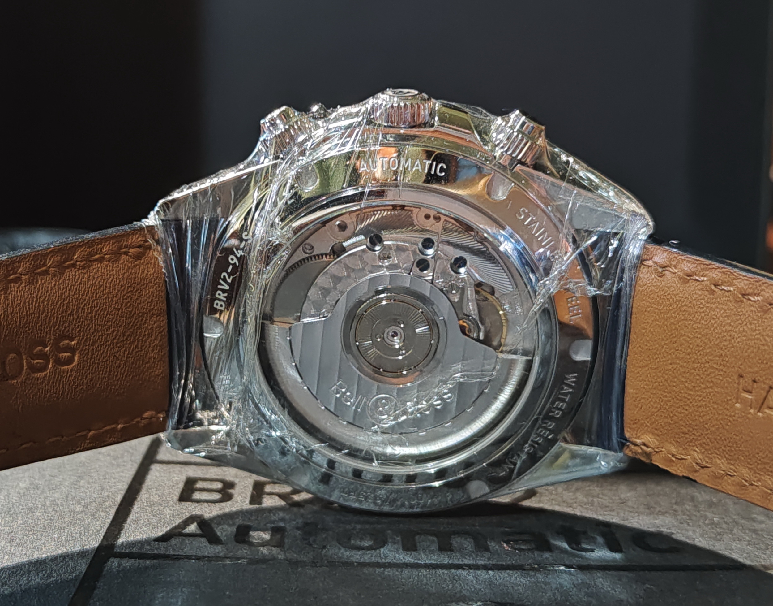 柏萊士 全新 BR V2-94 飛行錶 藍色面盤 大錶徑41mm 自動上鍊 計時功能 軍錶~原廠盒單 2024AD 6