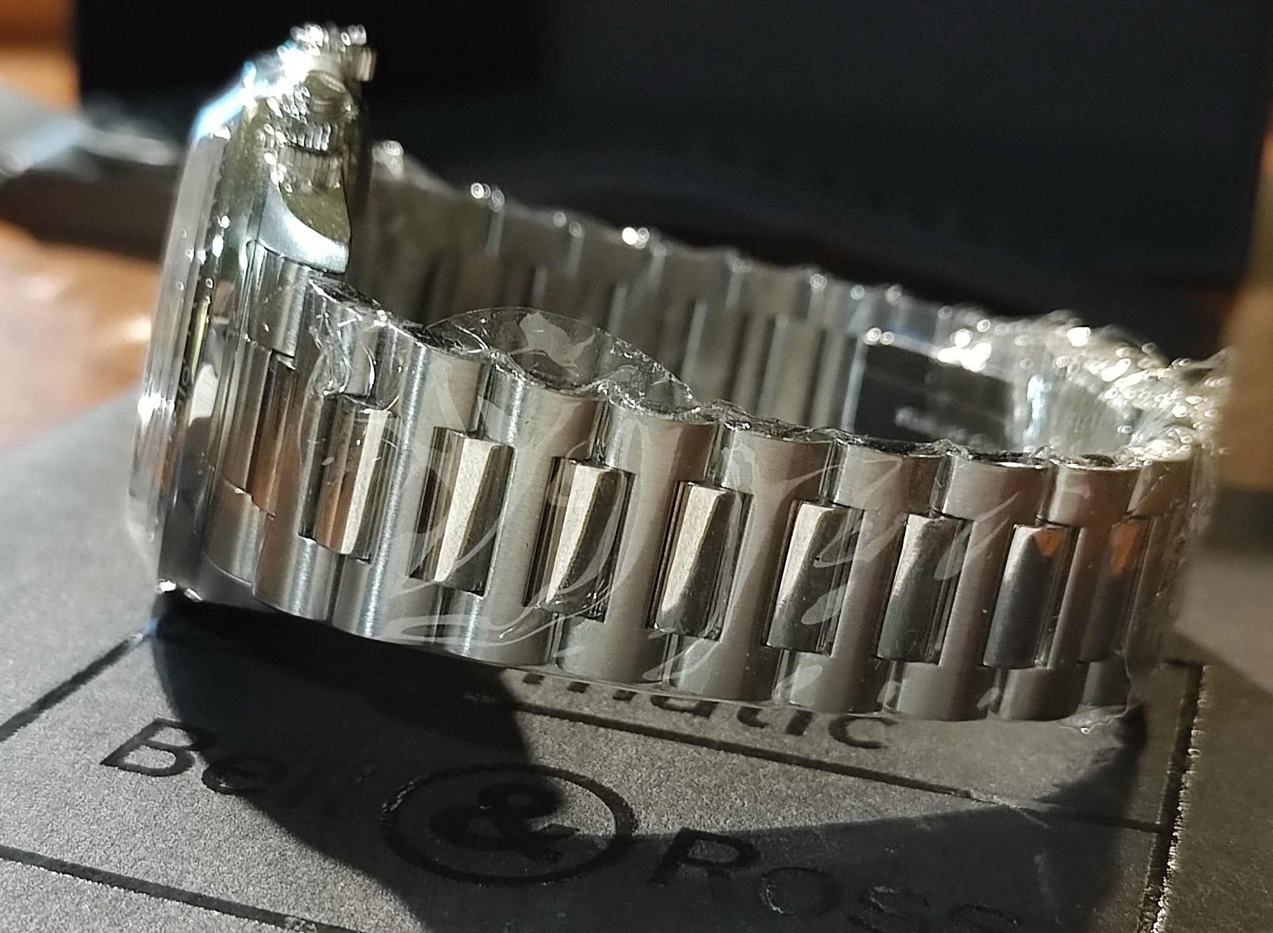 柏萊士 全新 BR V2-94 飛行錶 軍米色面盤 大錶徑41mm 自動上鍊 計時功能 原廠鋼帶~原廠盒單 2024AD 6