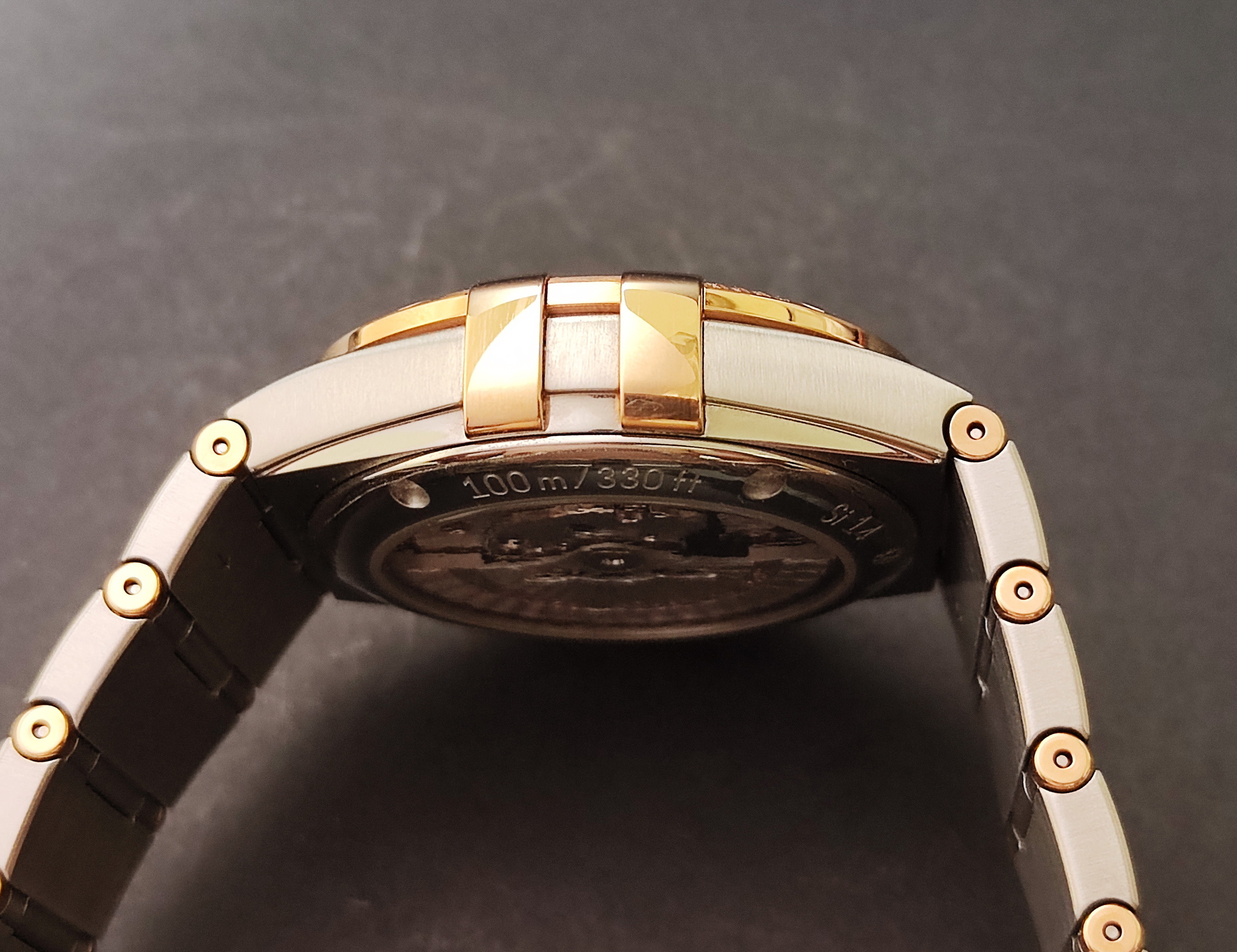 OMEGA 星座系列 雙鷹 原鑲鑽圈 半玫瑰金 錶徑38mm 自動上鍊 Double Eagle~原廠盒單 7