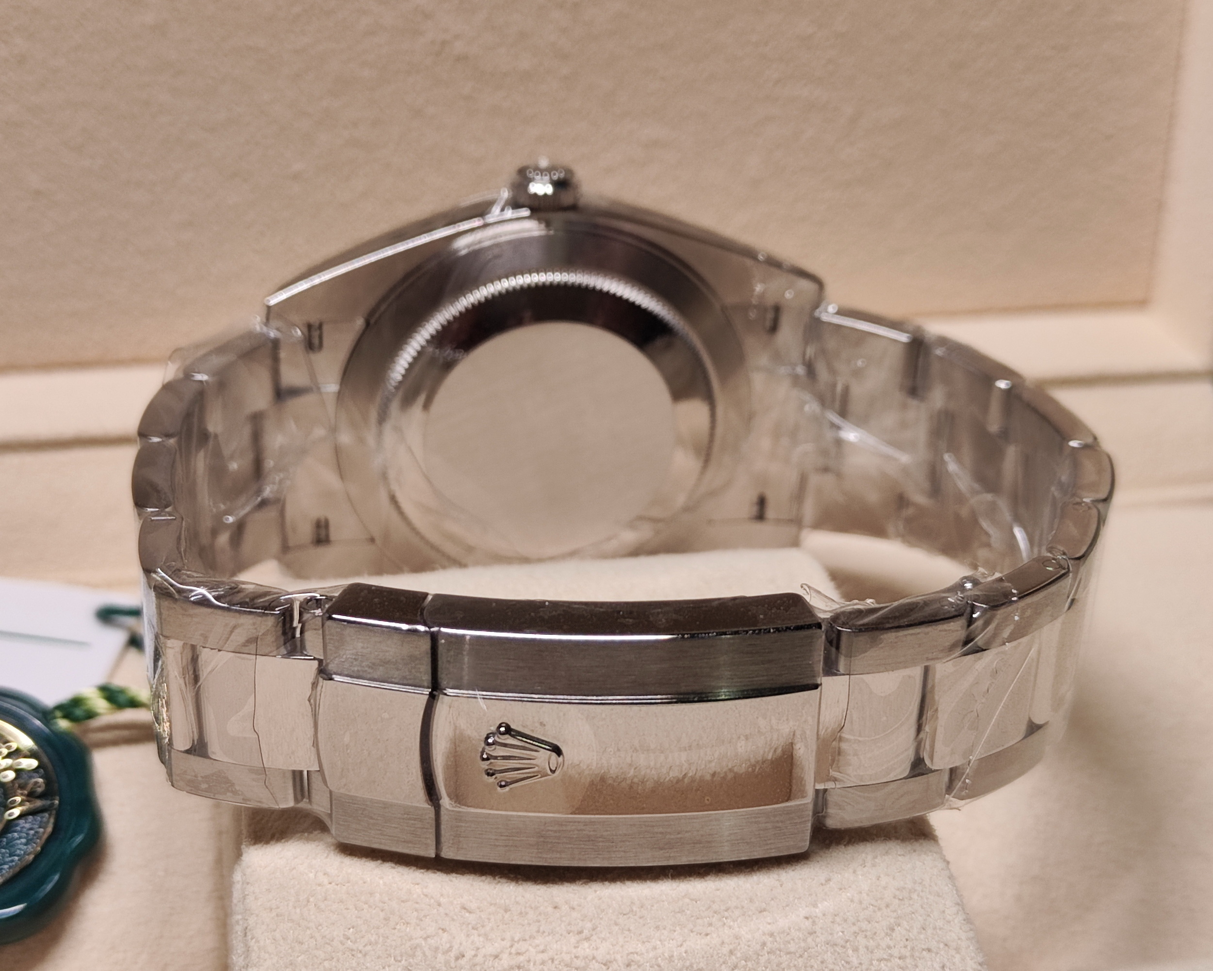 勞力士 全新 126300 藍色面盤 大錶徑41mm 自動上鍊~原廠盒單 2024 5