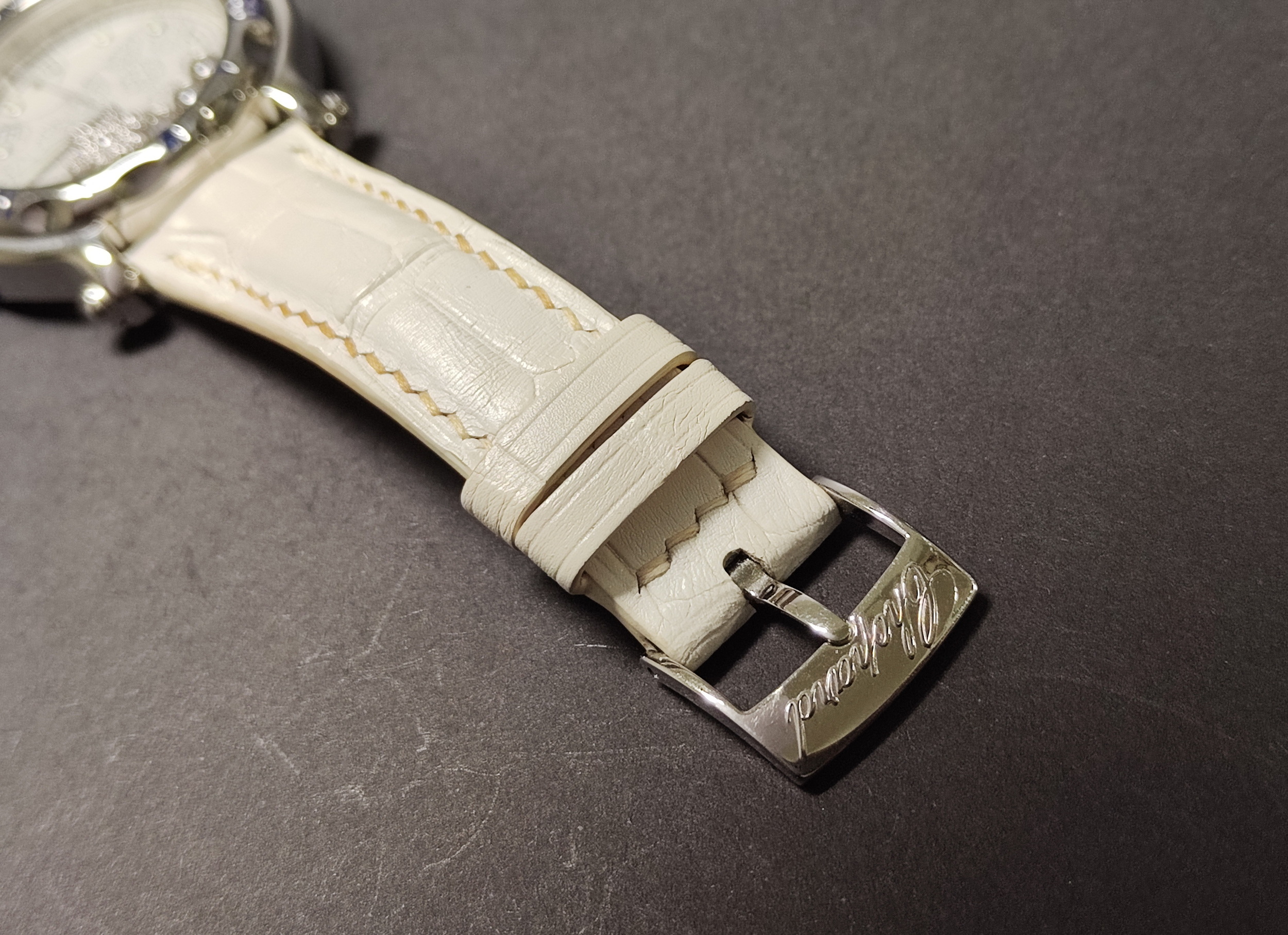 蕭邦 CHOPARD 快樂鑽 雪花面盤 錶徑38mm 石英機芯 大雪花 原鑲跑鑽 6