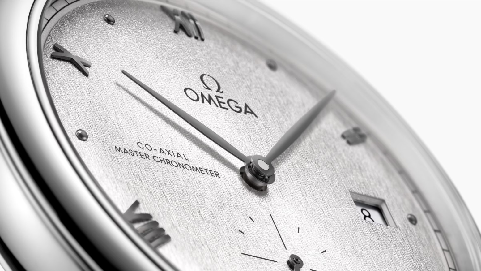 OMEGA 全新 碟飛系列 大錶徑41mm 自動上鍊 銀色面盤~原廠盒單 國內AD 3