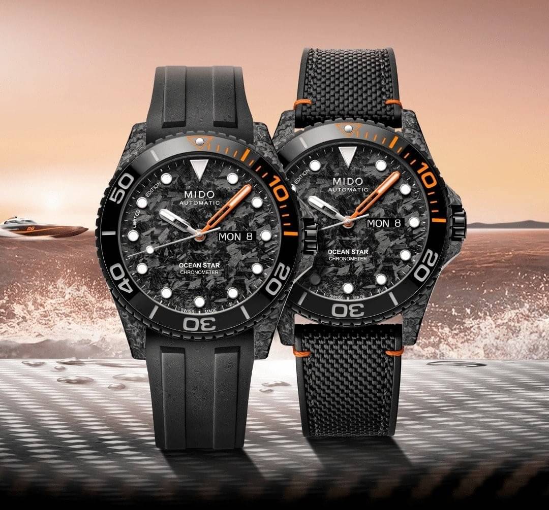 美度 MIDO 近新 海洋之星 限量 碳纖維 大錶徑42.5mm 自動上鍊 陶瓷圈~原廠盒單 2024AD 9