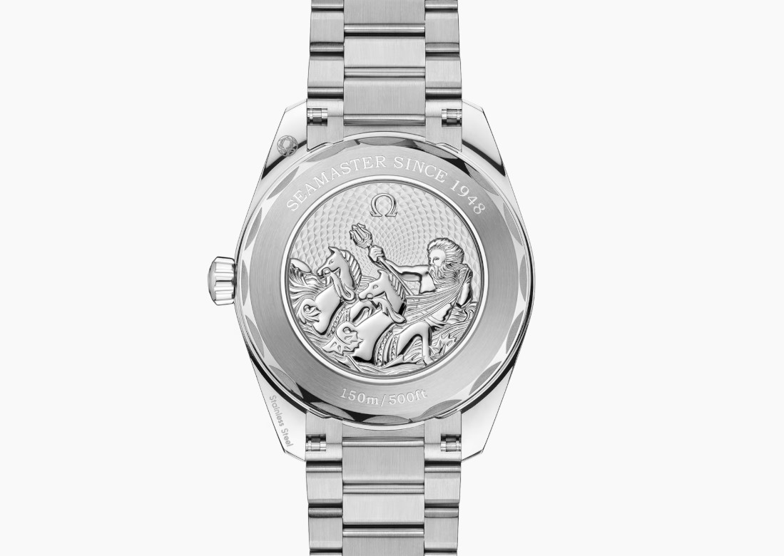 OMEGA 全新 海馬 Summer Blue 漸層藍色面盤 錶徑38mm 自動上鍊~原廠盒單 2024 5