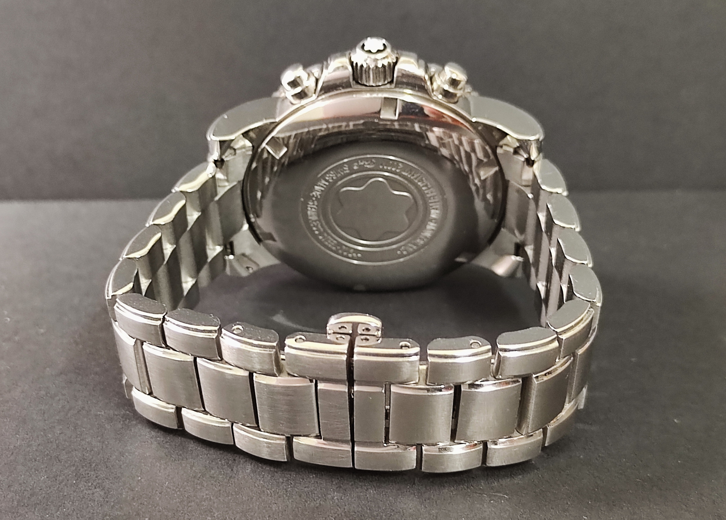 萬寶龍 Sport 7034 系列 熊貓面盤 大錶徑42mm 自動上鍊 計時功能 機械錶 8