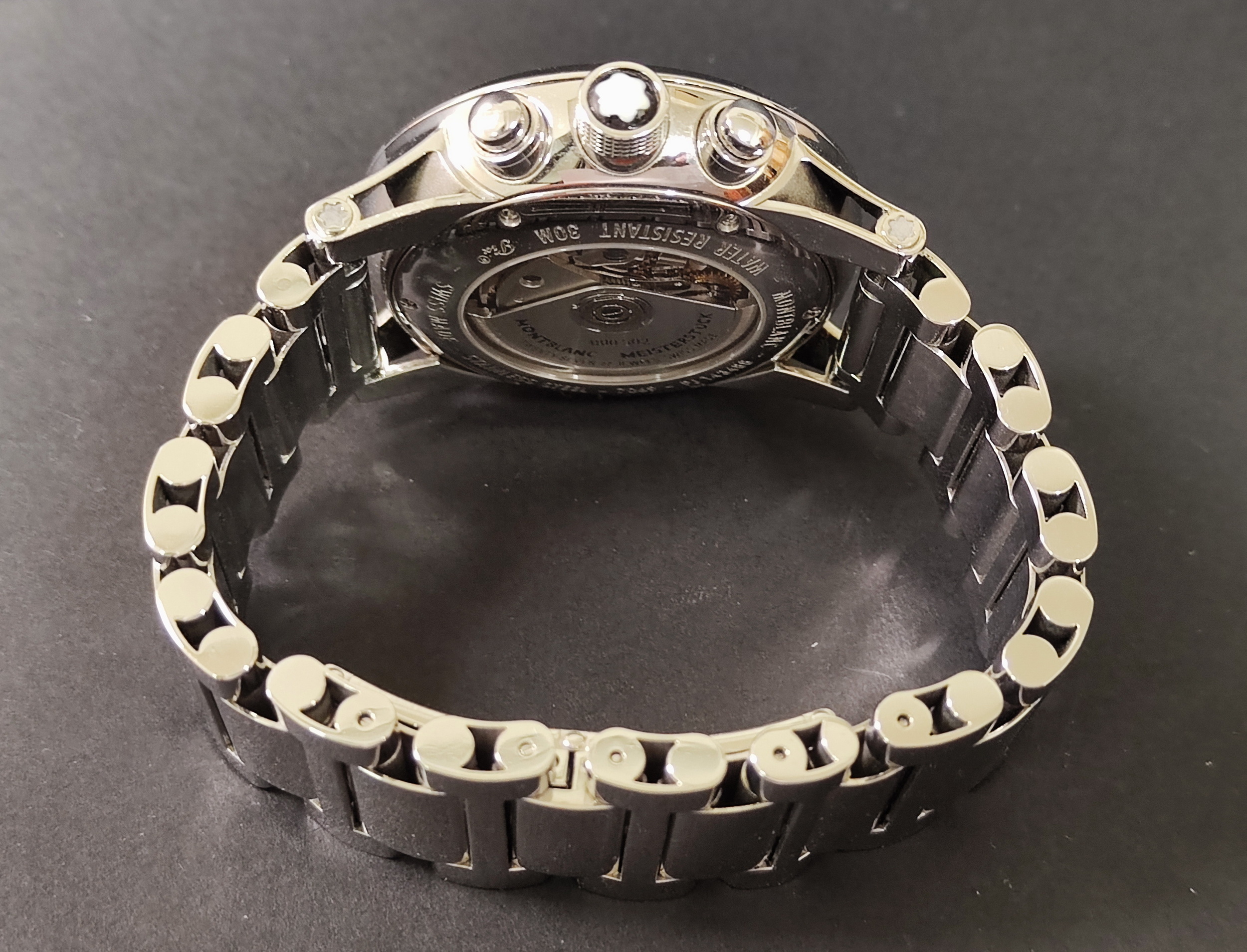 萬寶龍 TimeWalker 時光行者 大錶徑43mm 自動上鍊 計時功能 7069 鏤空錶殼 品牌經典 7