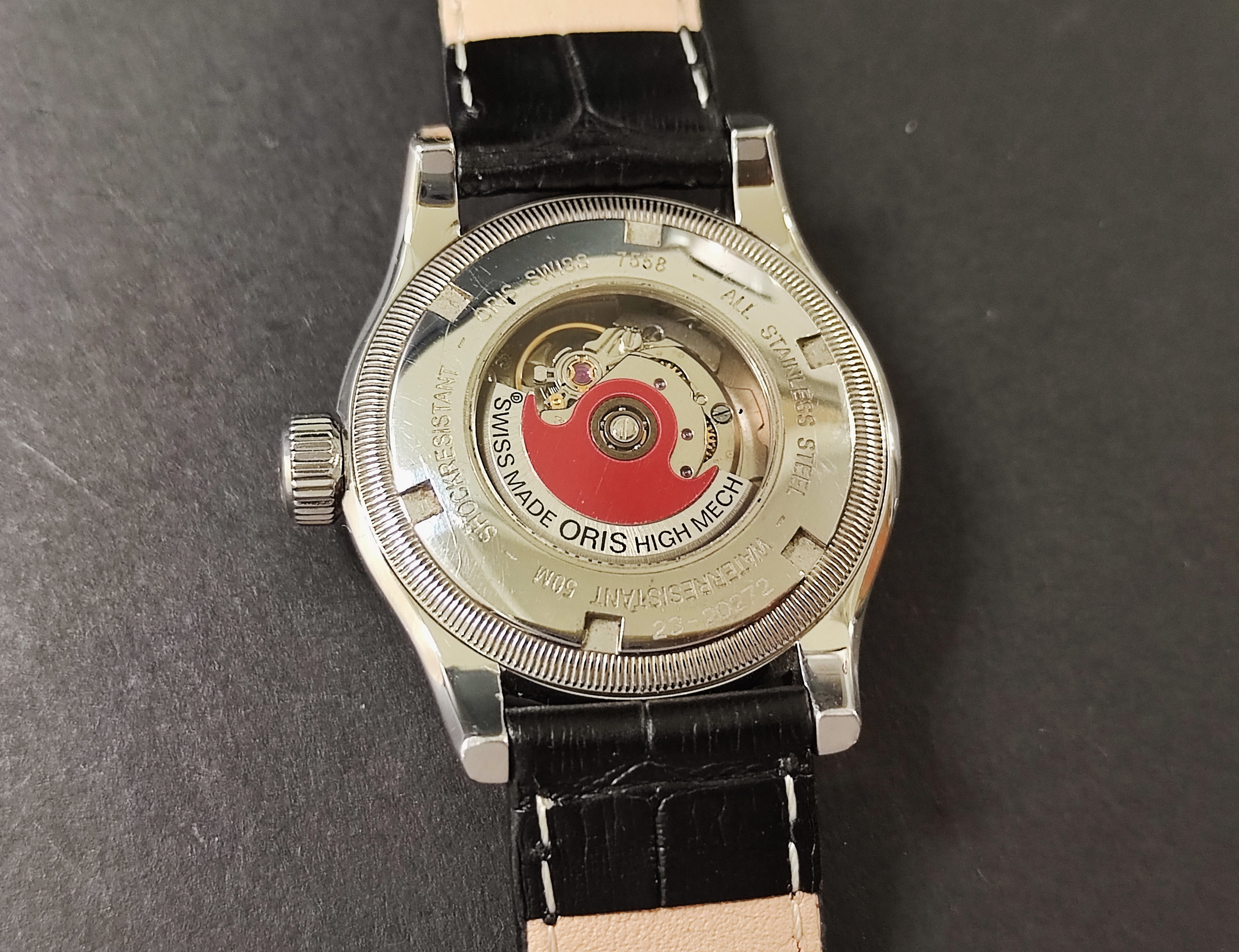 ORIS  歐力士 Big Crown 女用機械錶 錶徑32mm 自動上鍊~原廠盒單 國內AD 5