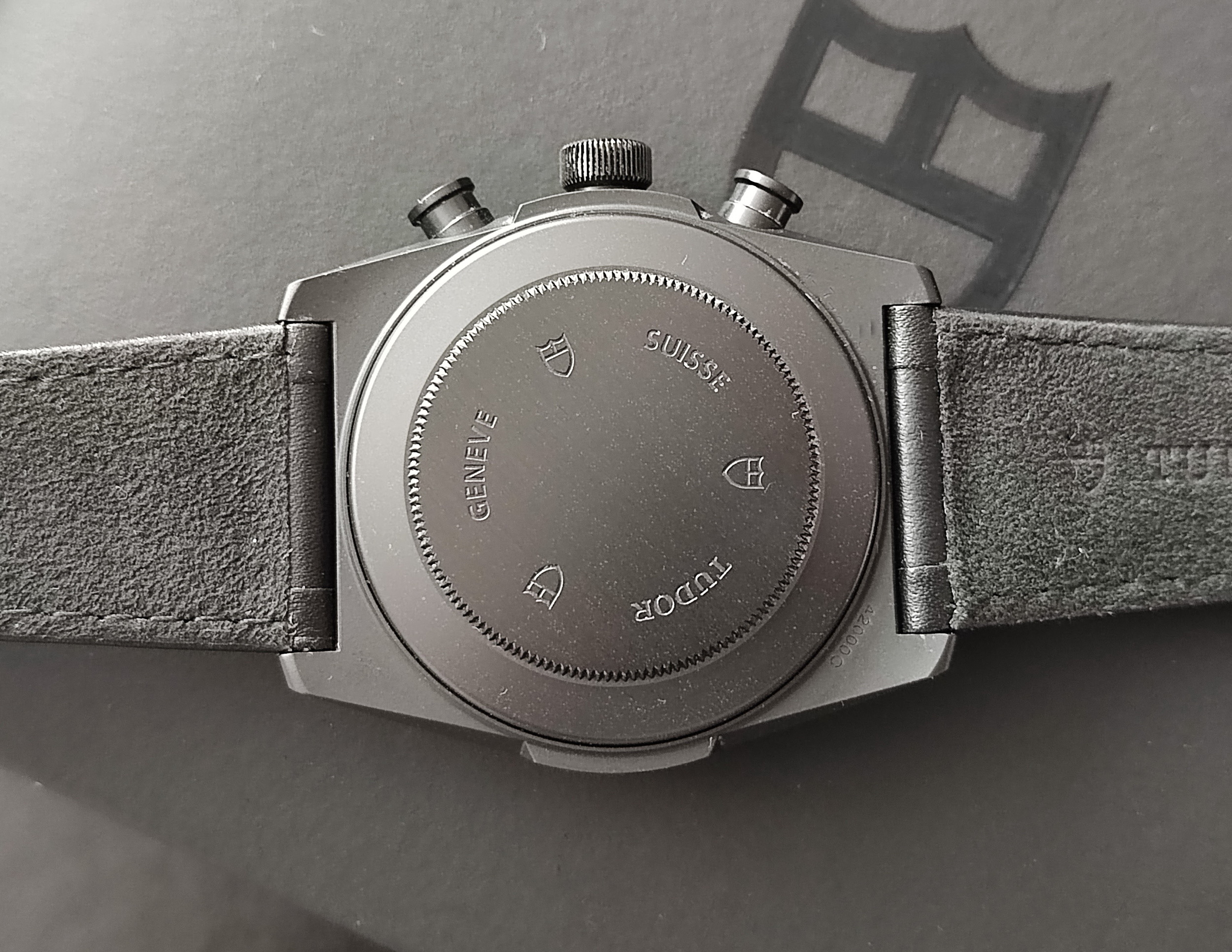 TUDOR 帝舵 Fastrider 黑陶瓷 42000 大錶徑42mm 自動上鍊 計時功能~原廠盒單 5