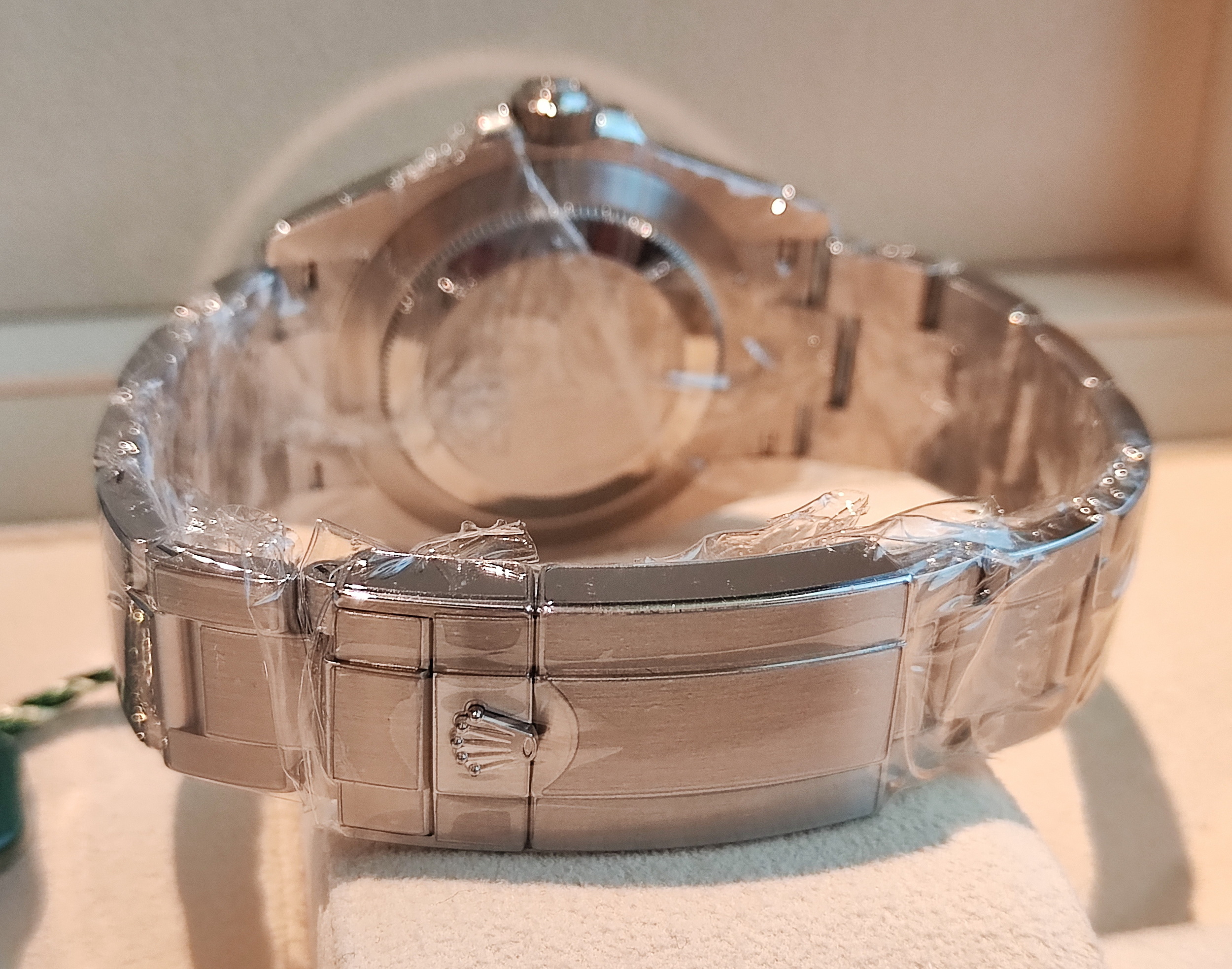 勞力士 近新 126900 空中霸王 錶徑40mm 自動上鍊 Air-King 黃色黃冠~原廠盒單 2024 5