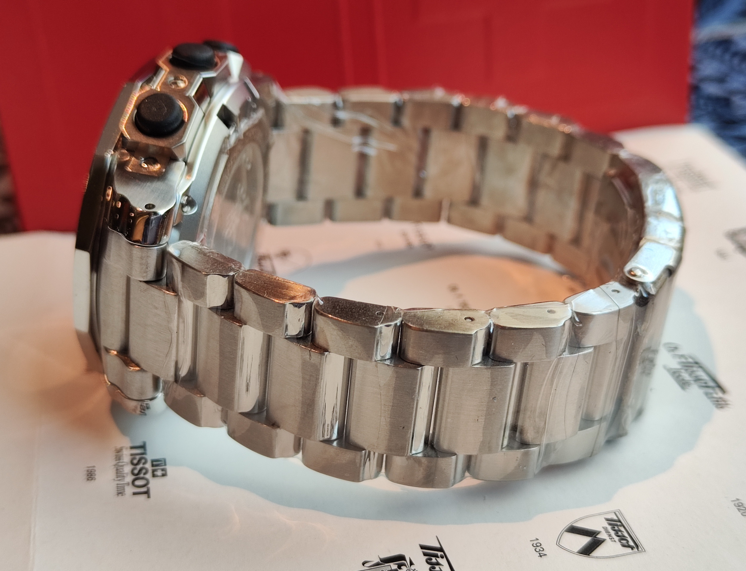 天梭 TISSOT 全新 SEA-TOUCH 大錶徑44mm 多功能觸控面盤~原廠盒單 未使用品 5