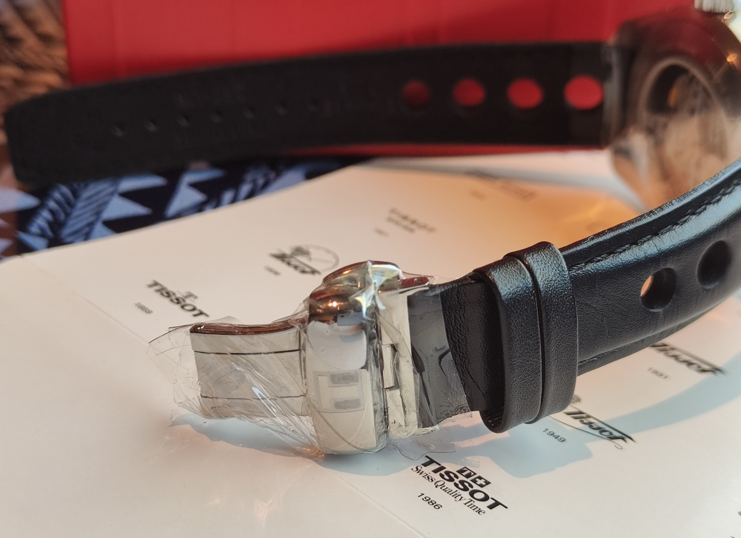 天梭 TISSOT 全新 PRS 516 大錶徑42mm 自動上鍊 黑色面盤~原廠盒單 未使用品 7