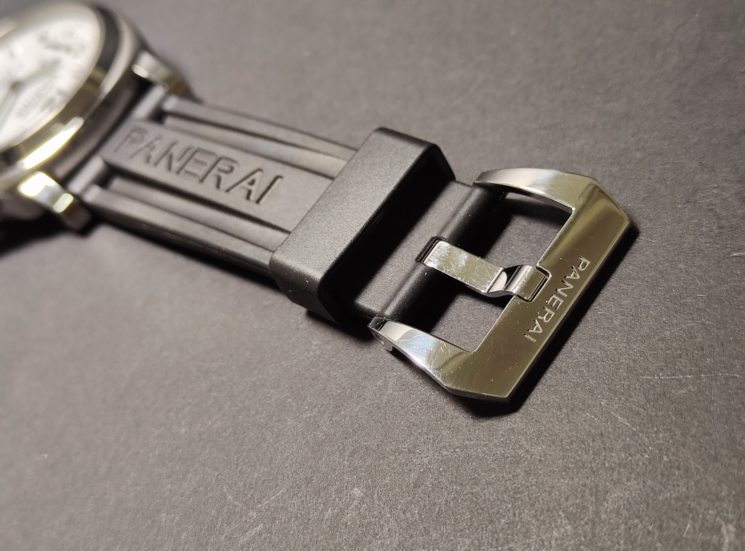 PANERAI 沛納海 PAM563 白色面盤 大錶徑44mm 護橋款 LUMINOR 手動上鍊 八日動能 八日鍊~原廠盒單 6