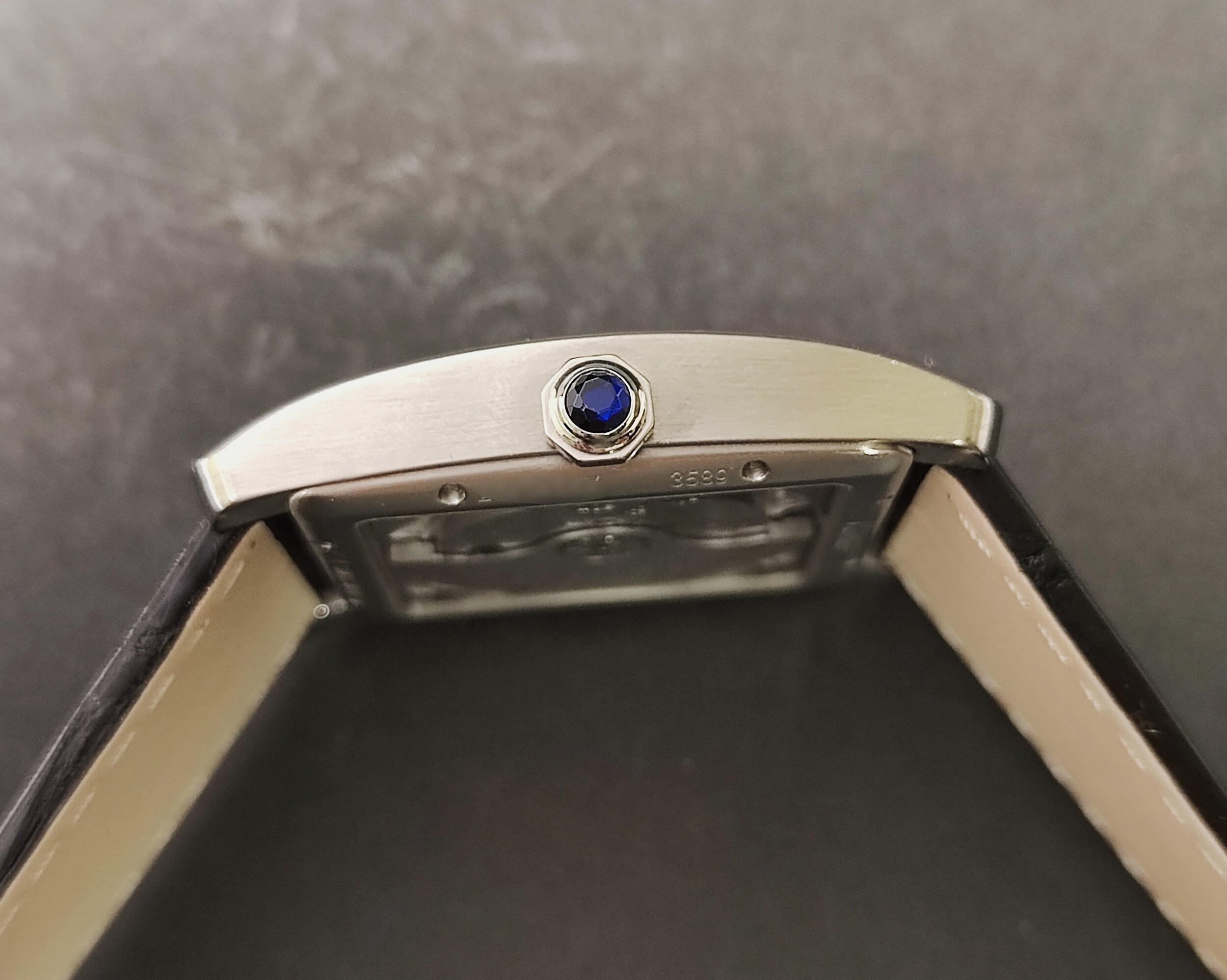 CARTIER 卡地亞 Tank MC 坦克系列 大型錶徑 自動上鍊 羅馬數字~原廠盒單 4