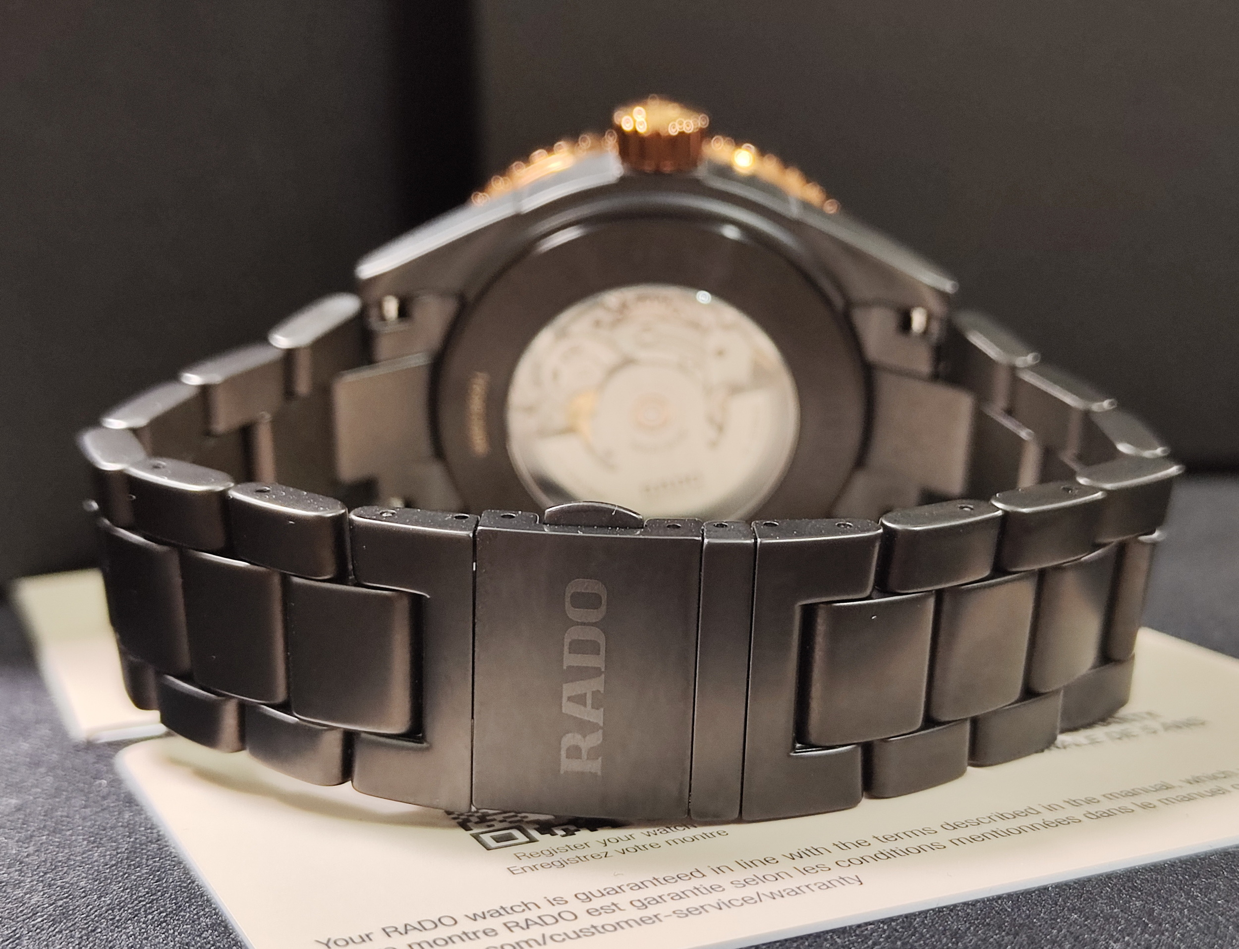 雷達 RADO 庫克船長 鏤空面盤 大錶徑43mm 高科技啞光陶瓷 自動上鍊 抗磁 80小時動能~原廠盒單 2025AD 8