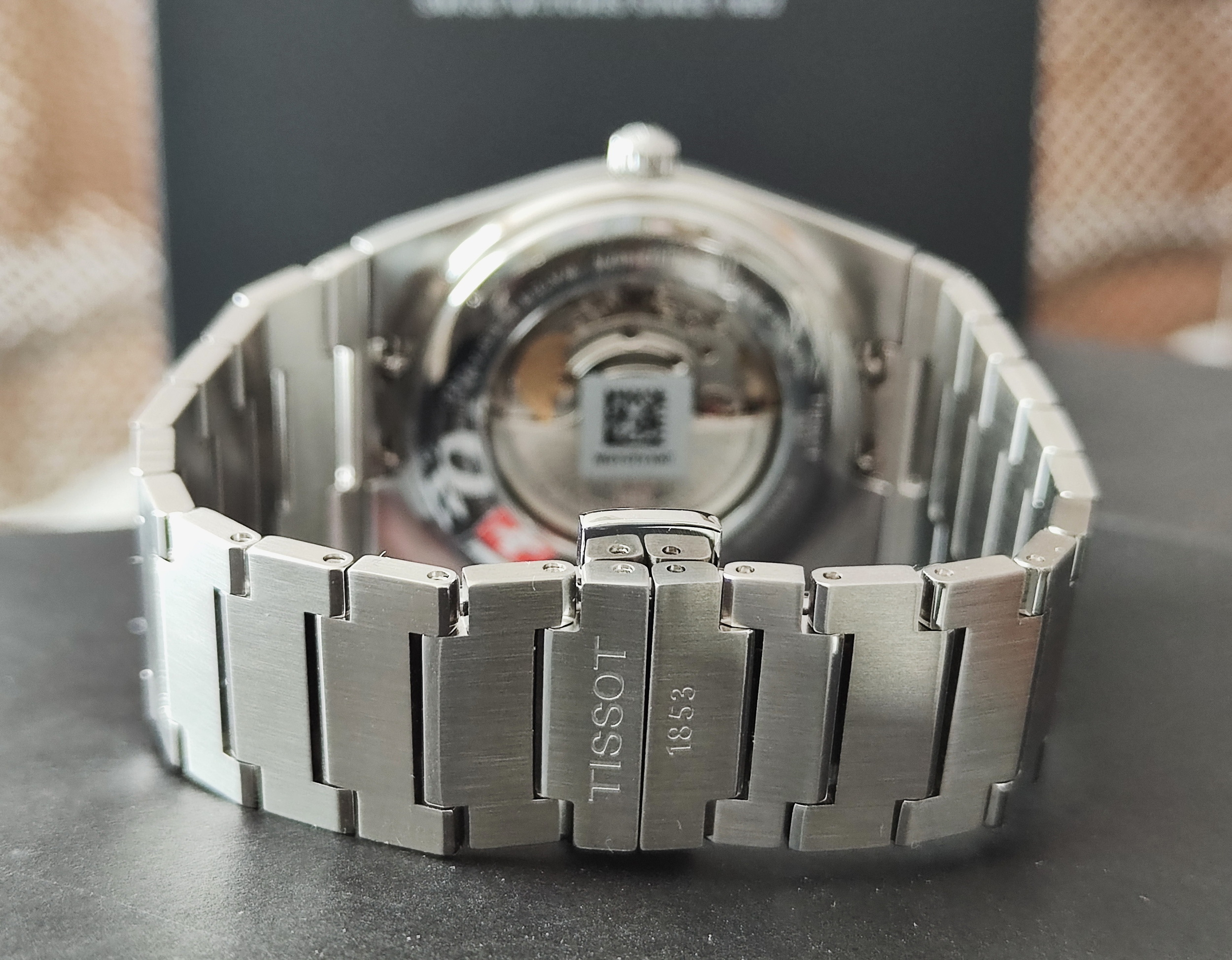 TISSOT 天梭 PRX系列 冰藍面盤 錶徑40mm 自動上鍊~原廠盒單 2025AD 10