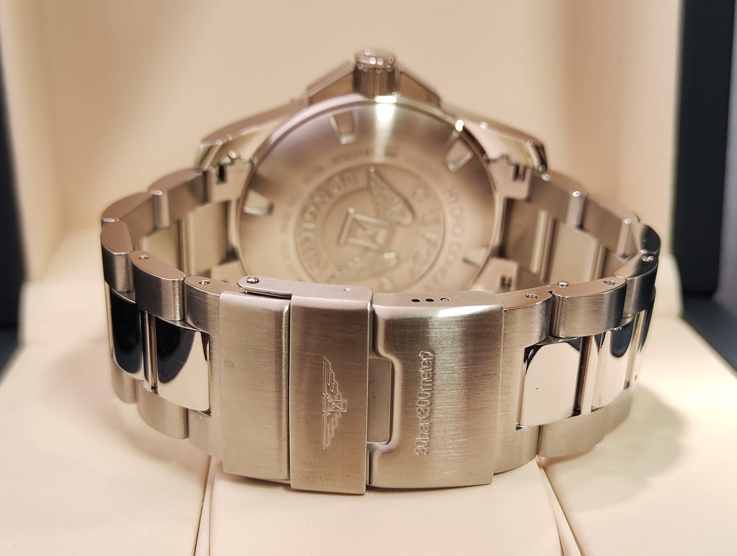 浪琴 深海征服者 大錶徑44mm 藍色鋁圈 藍色面盤 自動上鍊 浪鬼 水鬼~原廠盒單 2025AD 8