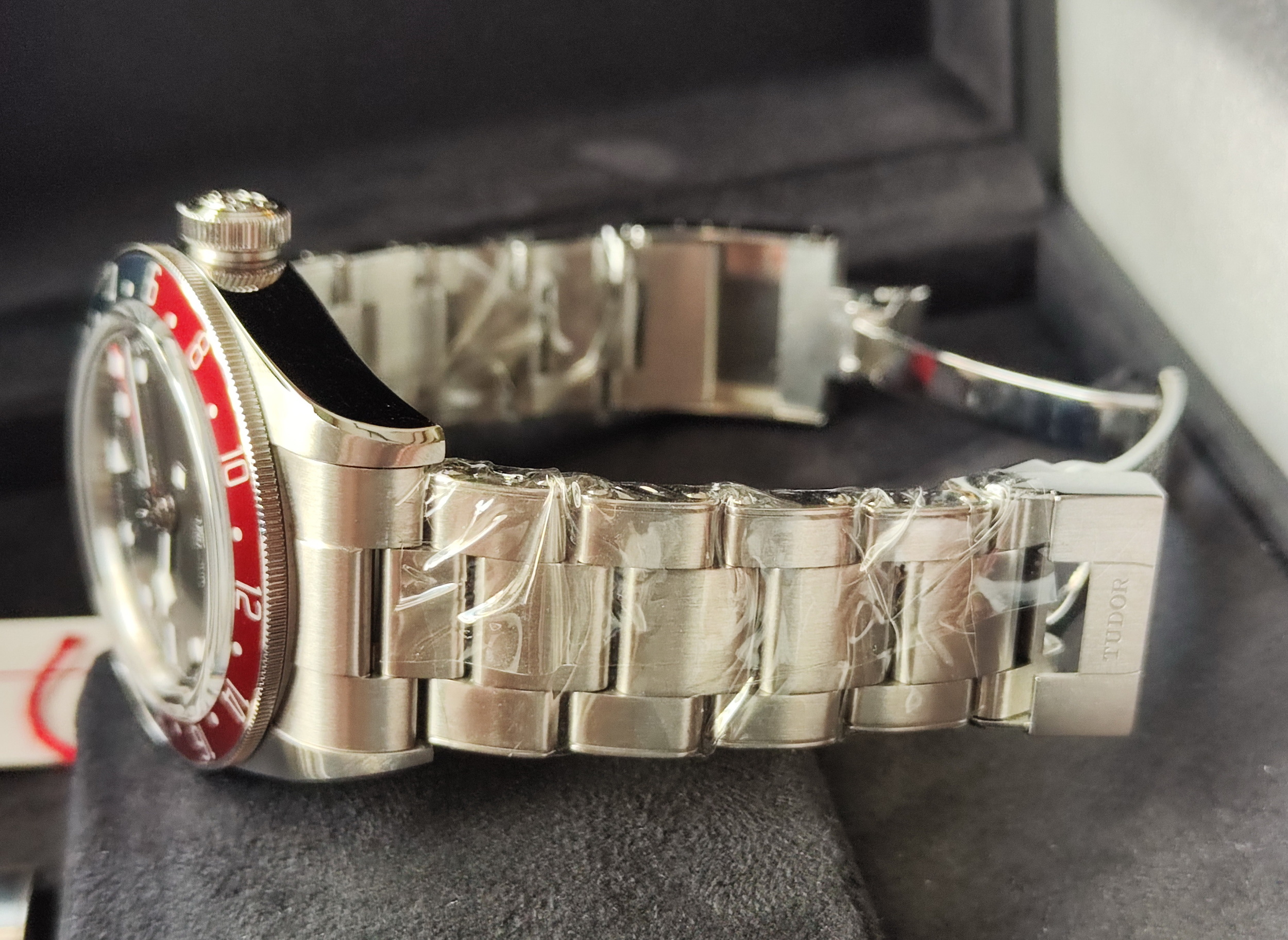 帝舵 TUDOR 百事圈 79830 大錶徑41mm 自動上鍊 紅藍圈 兩地時間 GMT~原廠盒單 2023 6