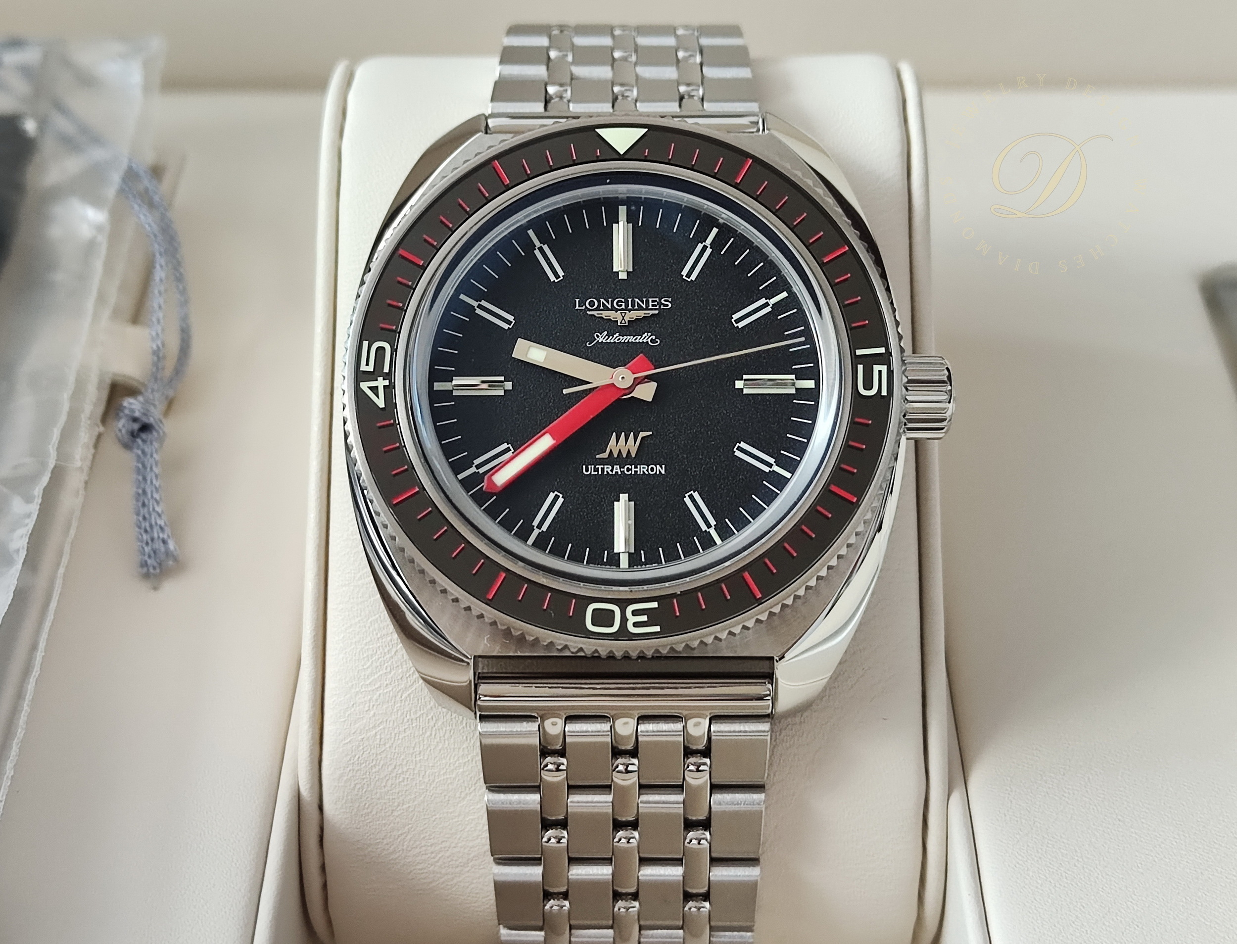 浪琴 全新 Ultra-Chron 超級天文台 大錶徑43mm 自動上鍊~原廠盒單 2025AD