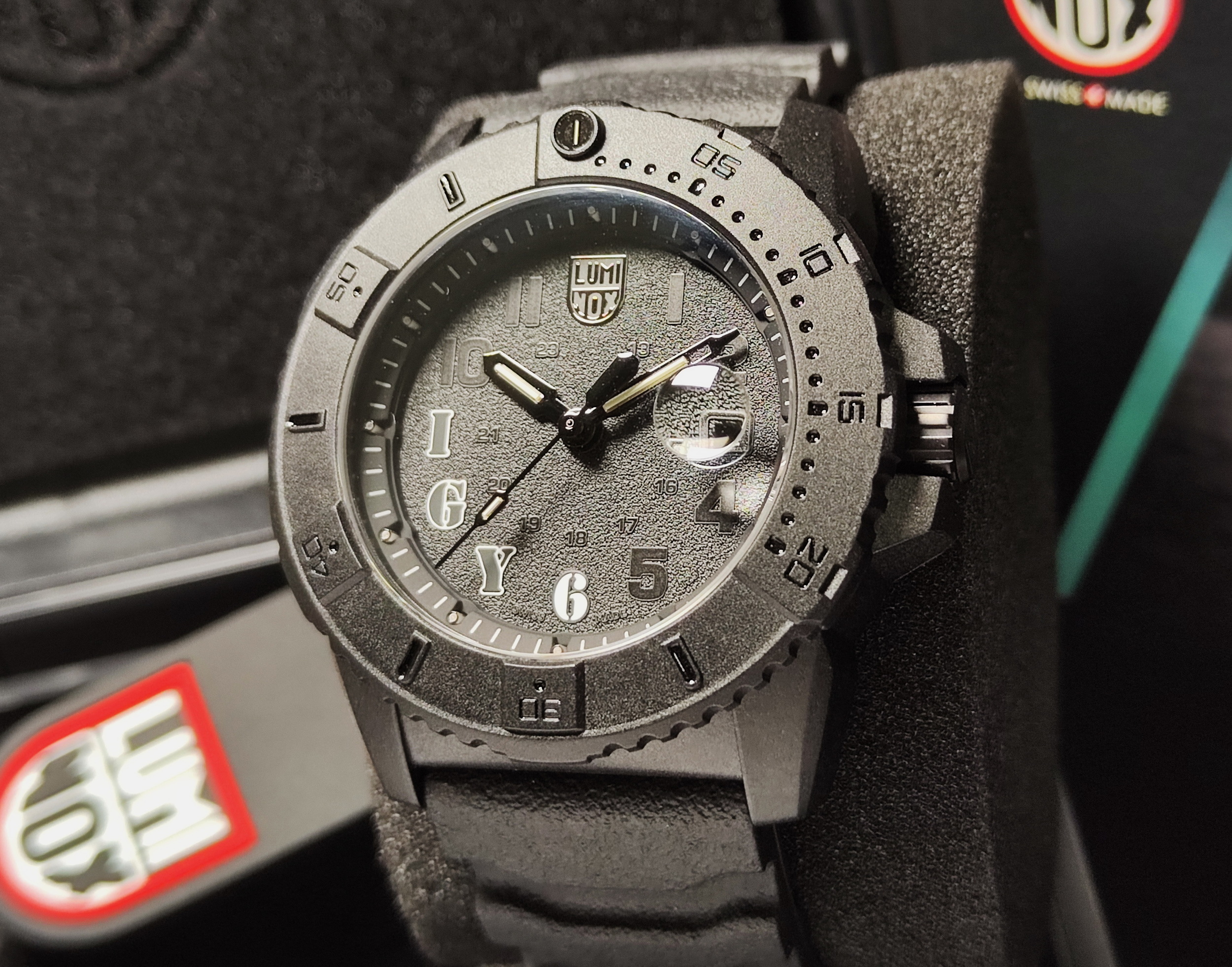 雷明時 Luminox 全新 海豹部隊基金會 限量紀念錶  大錶徑46mm 石英機芯 I GOT YOUR 6~原廠盒單 2025 2