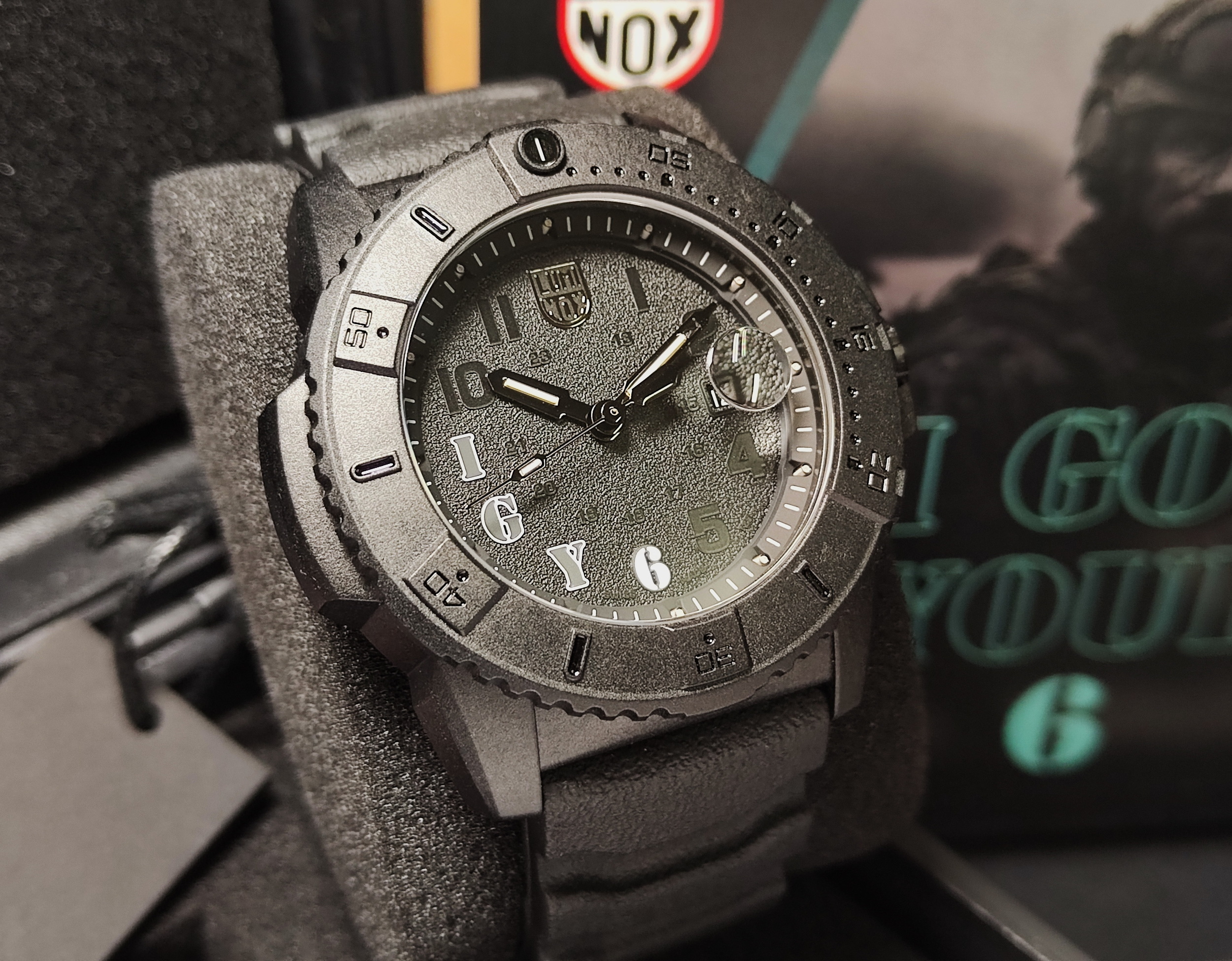 雷明時 Luminox 全新 海豹部隊基金會 限量紀念錶  大錶徑46mm 石英機芯 I GOT YOUR 6~原廠盒單 2025 3