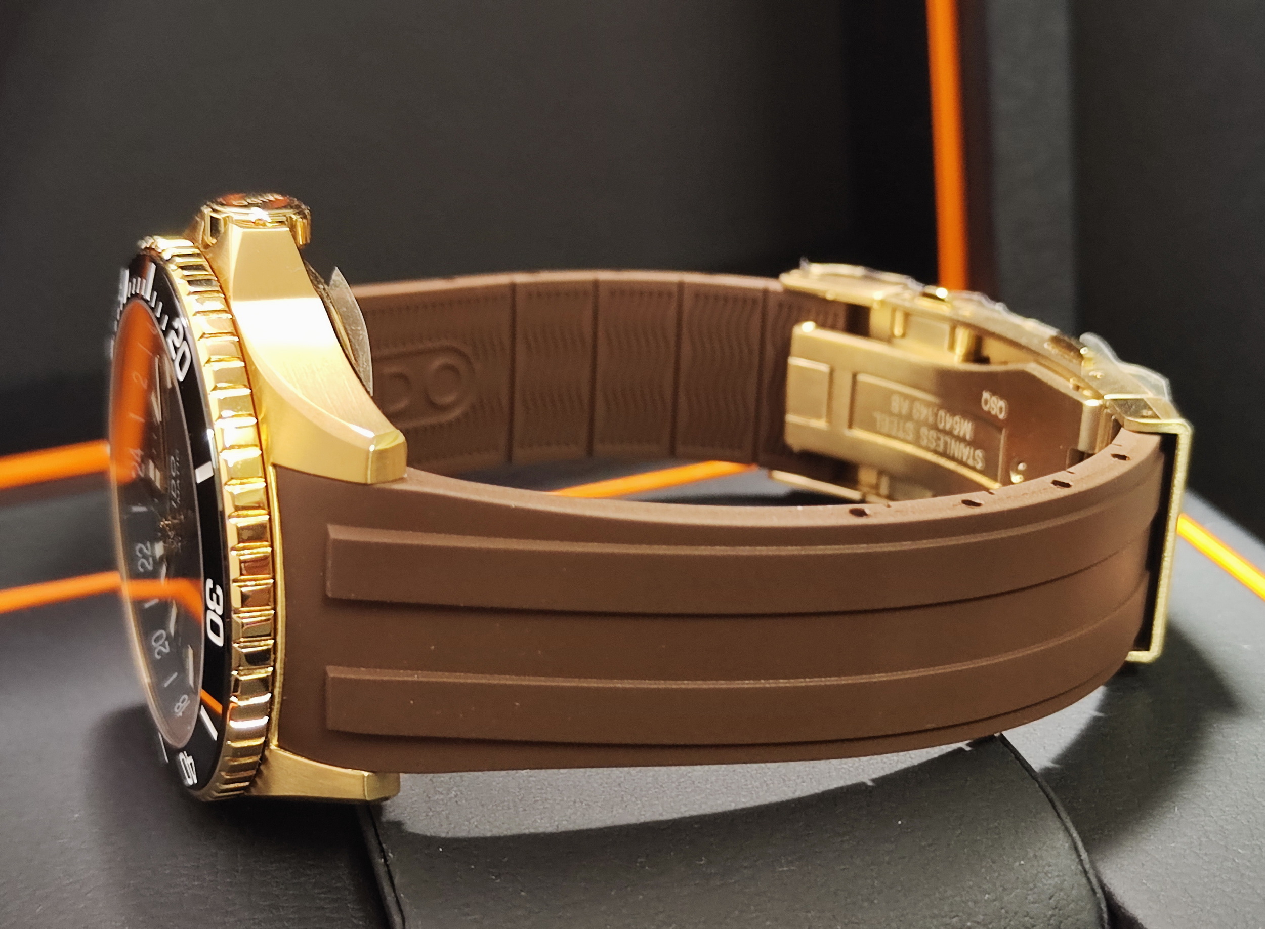 美度 MIDO 全新 海洋之星 金色PVD 大錶徑44mm 自動上鍊 GMT 兩地時間~原廠盒單 2025AD 6