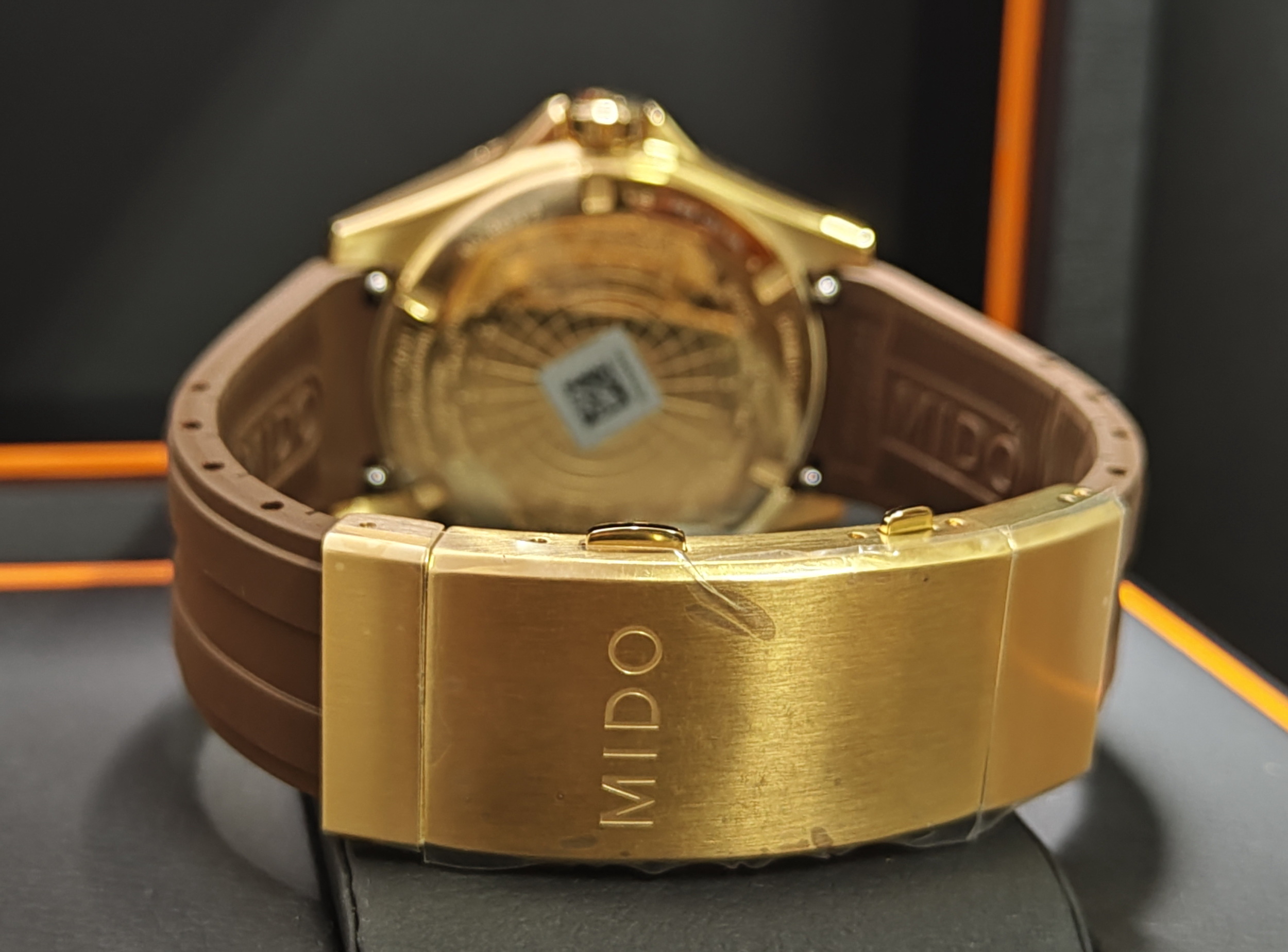 美度 MIDO 全新 海洋之星 金色PVD 大錶徑44mm 自動上鍊 GMT 兩地時間~原廠盒單 2025AD 7