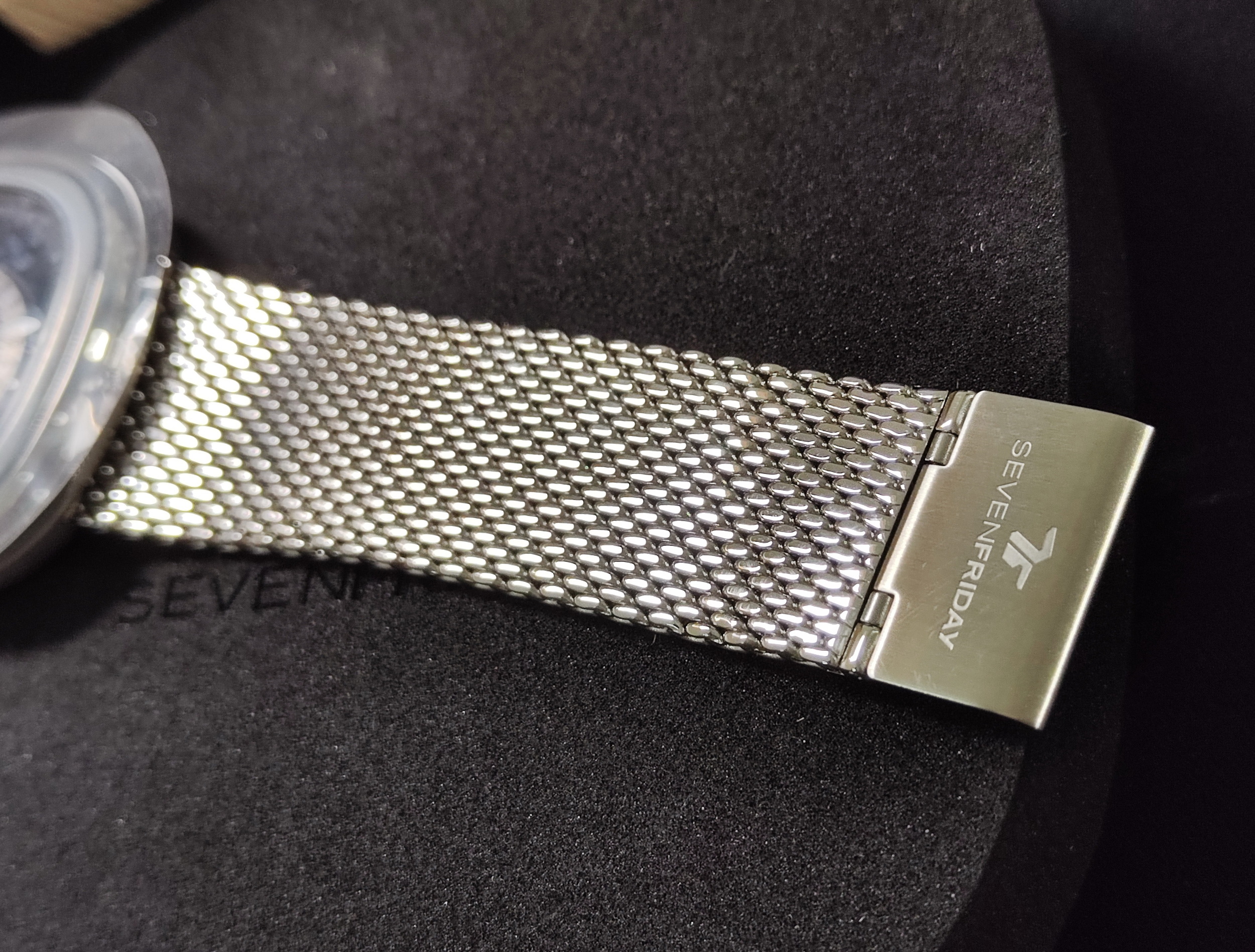 SEVENFRIDAY 全新 PG1/01M 自動上鍊 GMT 雙時區 原廠米蘭帶~原廠盒單 2025AD 8