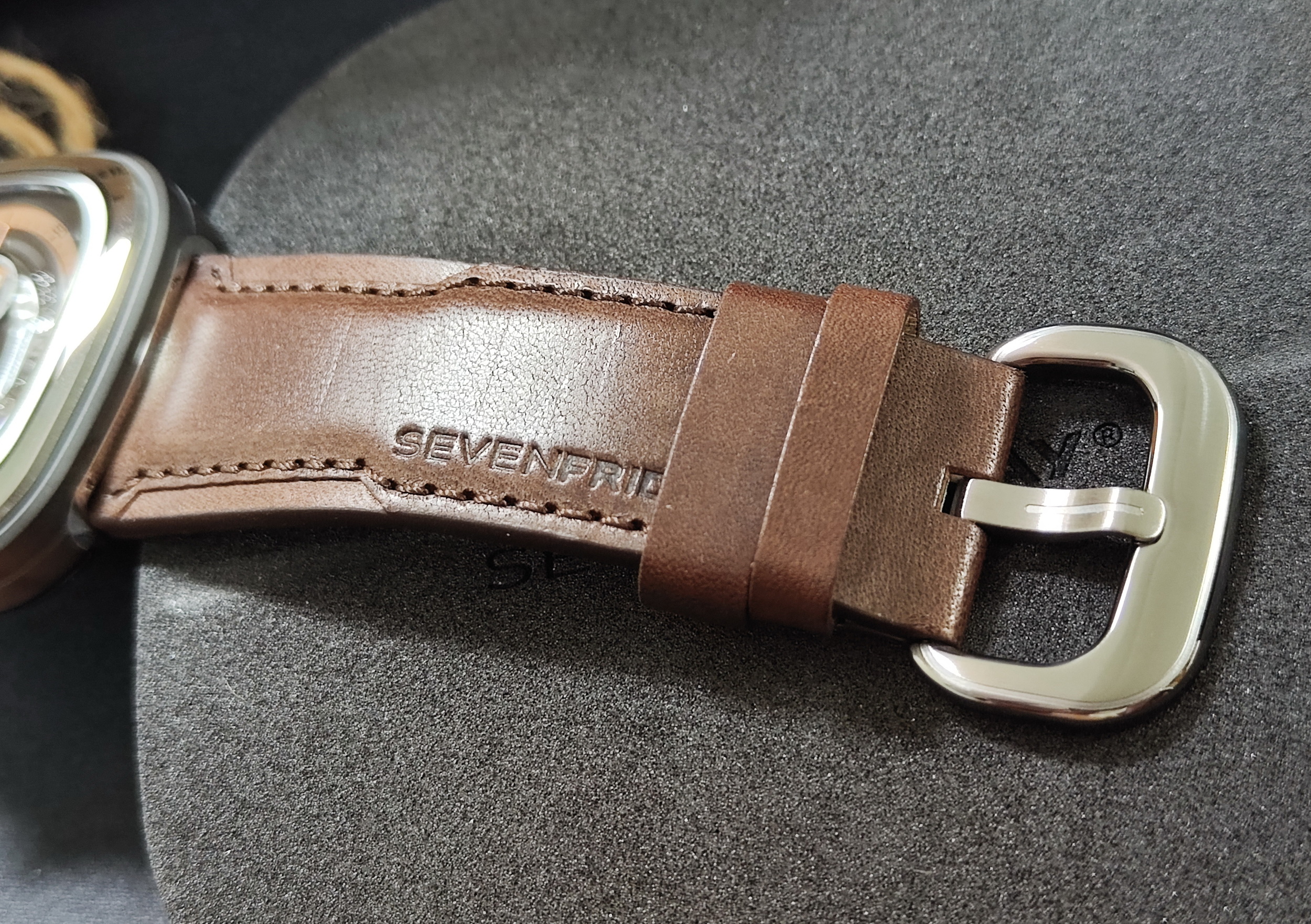 SEVENFRIDAY 全新 P2C/01 咖啡色 鏤空面盤~原廠盒單 2025AD 5