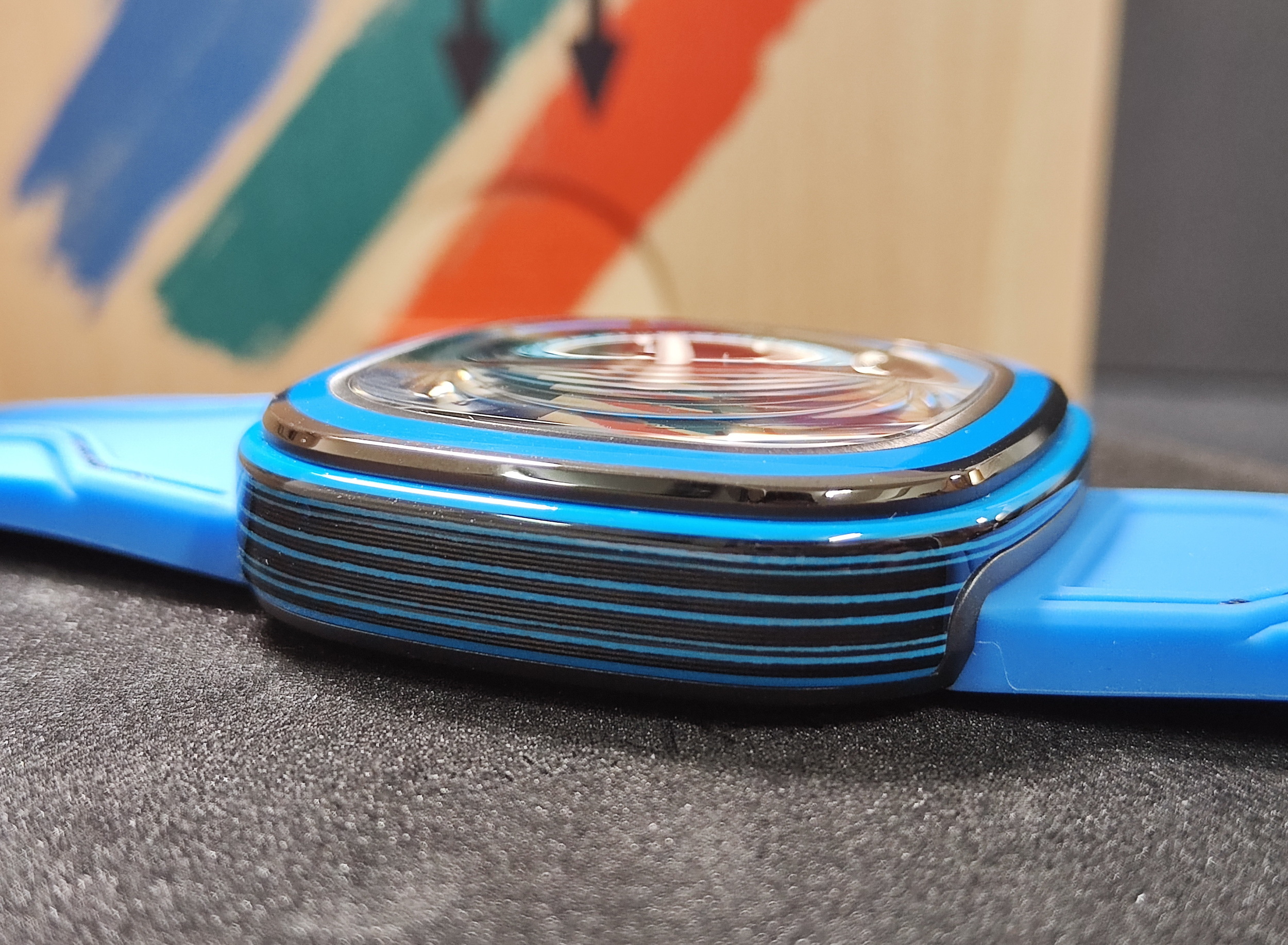 SEVENFRIDAY 全新 PS3/04 藍色碳纖維 大錶徑47mm 自動上鍊 多層次工業風~原廠盒單 2025AD 6