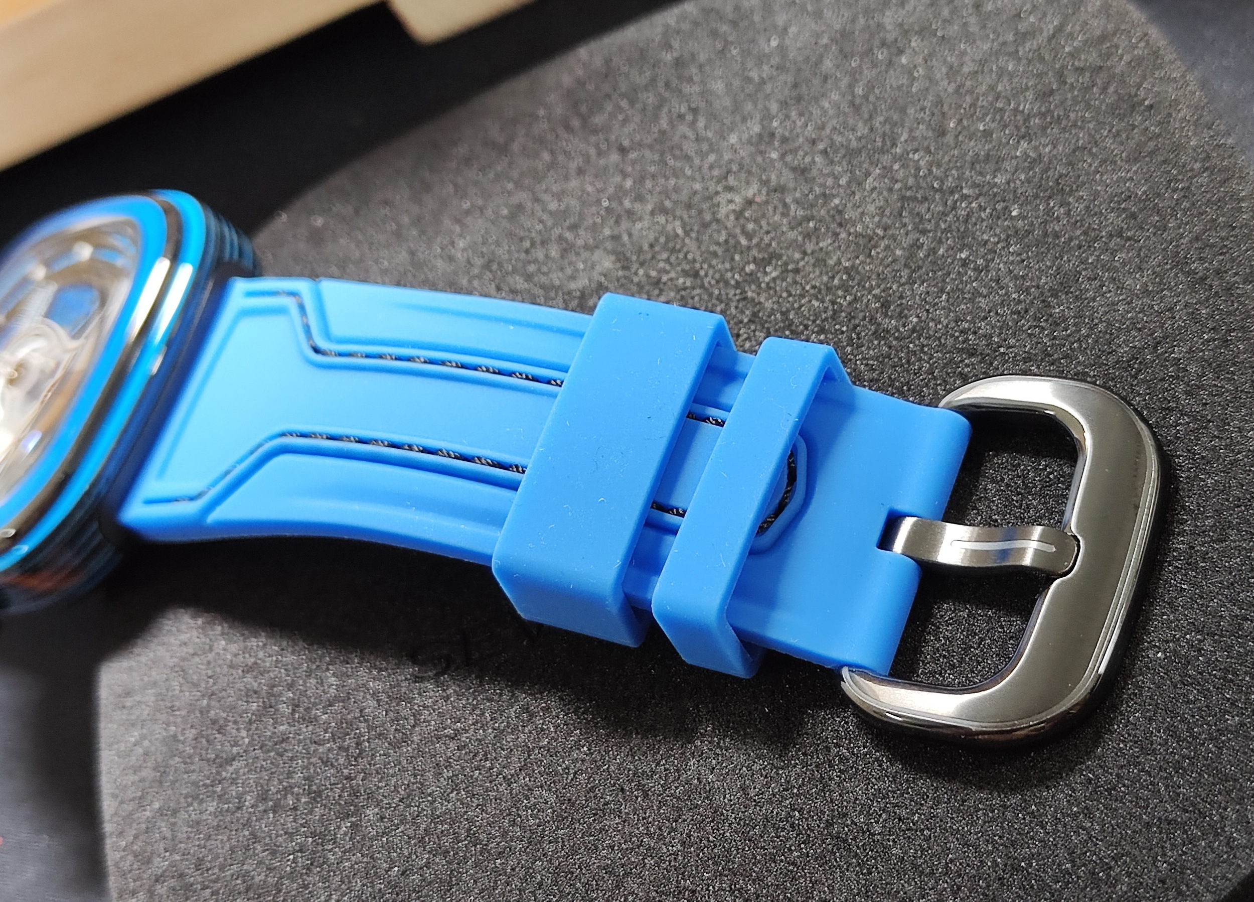 SEVENFRIDAY 全新 PS3/04 藍色碳纖維 大錶徑47mm 自動上鍊 多層次工業風~原廠盒單 2025AD 8