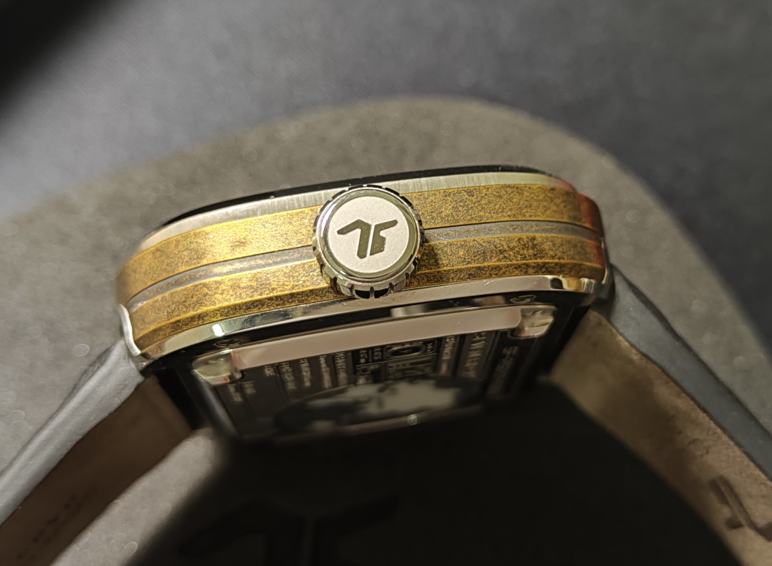 SEVENFRIDAY 全新 PS2/01 古銅色PVD 鏤空面盤 自動上鍊 工業風~原廠盒單 2025AD 4