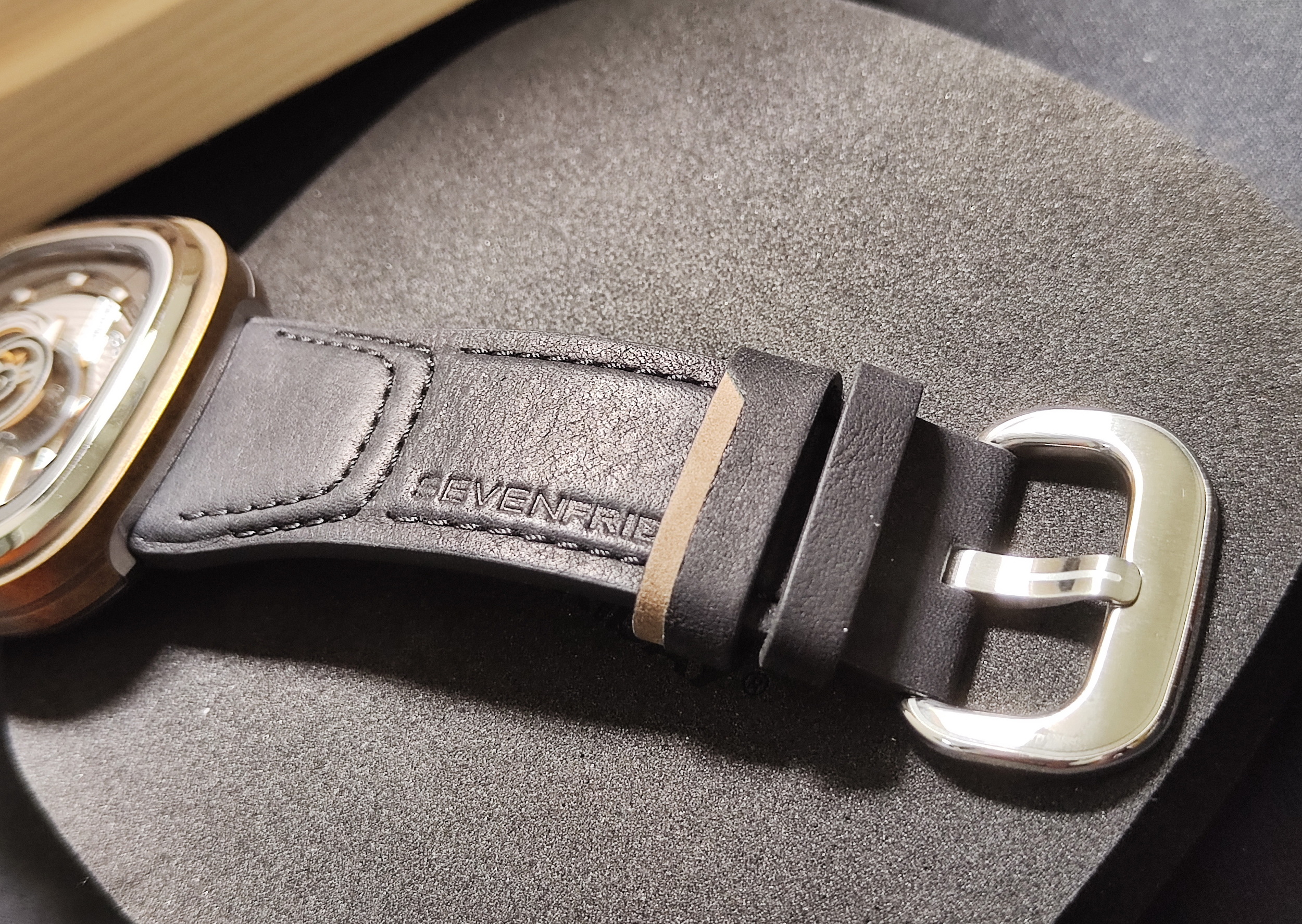 SEVENFRIDAY 全新 PS2/01 古銅色PVD 鏤空面盤 自動上鍊 工業風~原廠盒單 2025AD 7