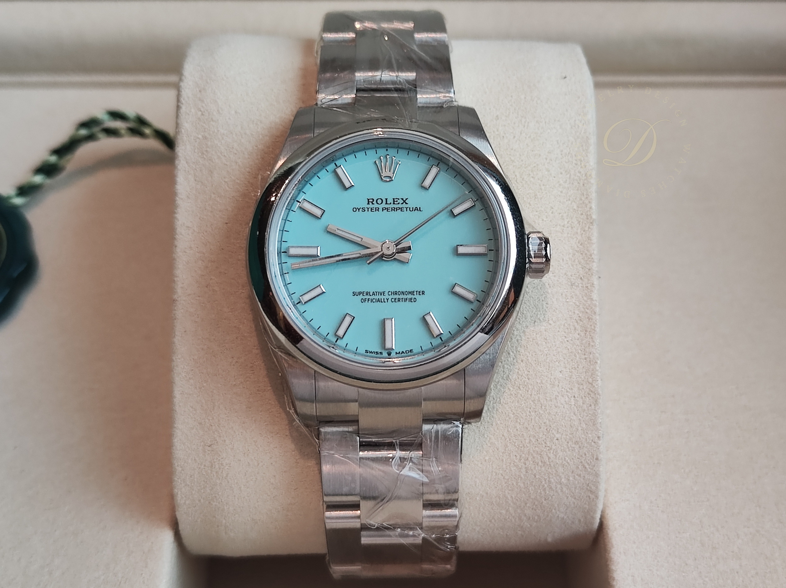 勞力士 全新 277200 蒂芬妮藍面 錶徑31mm 自動上鍊 OP~原廠盒單 2025