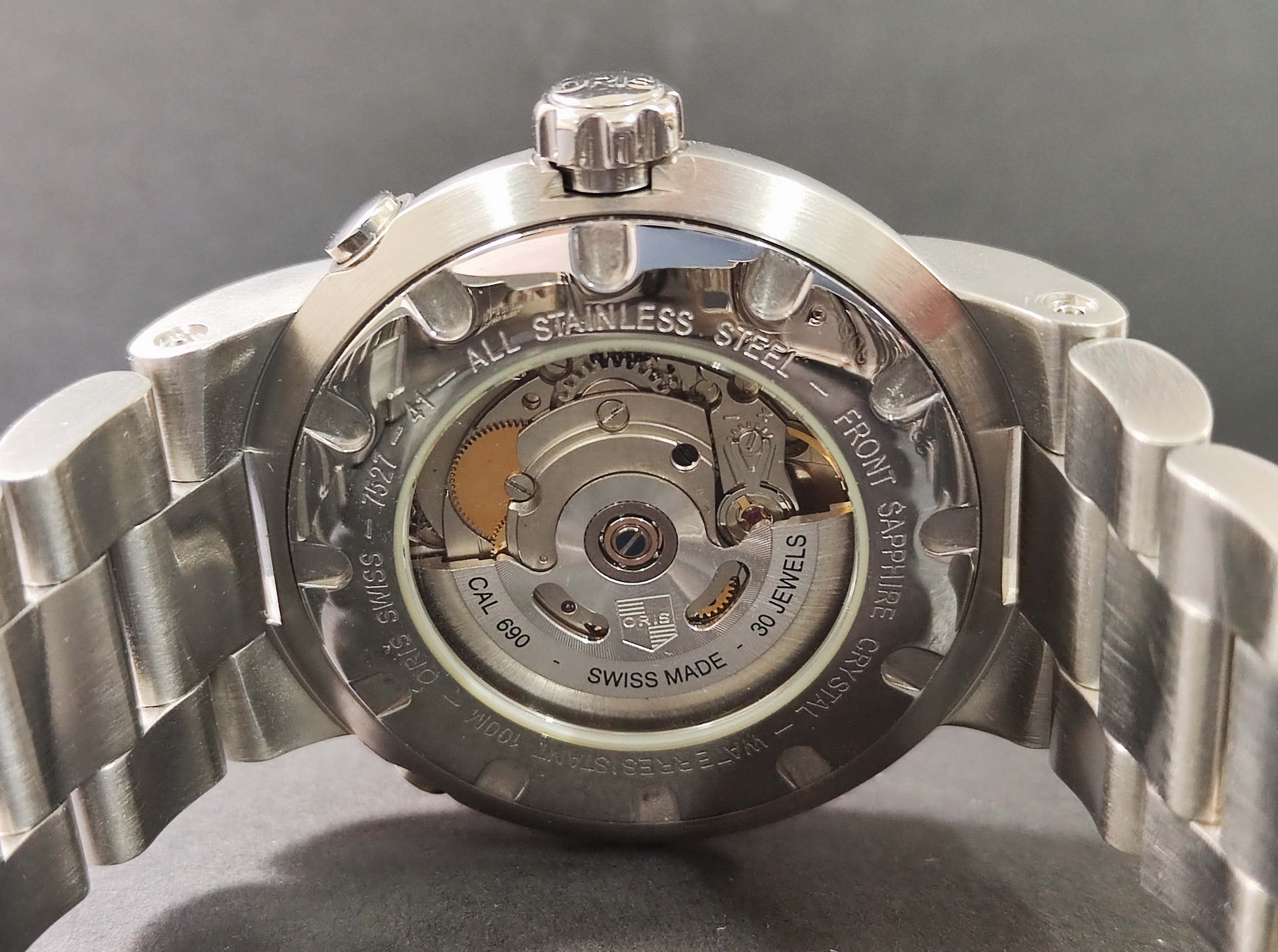 ORIS 歐力士 TT1 初代WorldTimer 藍色面盤 大錶徑42mm 第二時區 GMT 絕版釋出 6