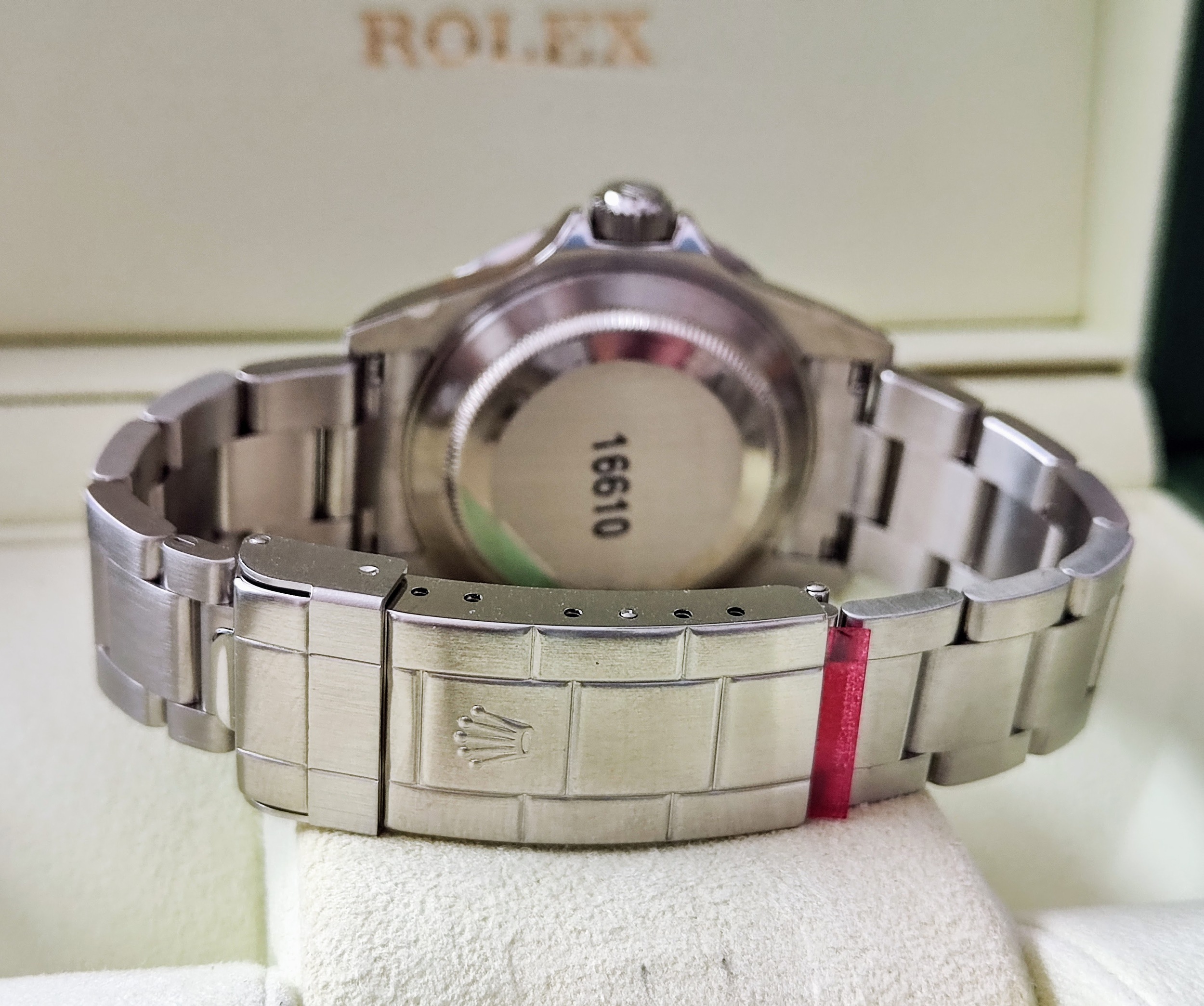 勞力士 全新 16610LV 綠水鬼 50週年紀念 錶徑40mm 自動上鍊 一代綠~原廠盒單 難得釋品 16610 5