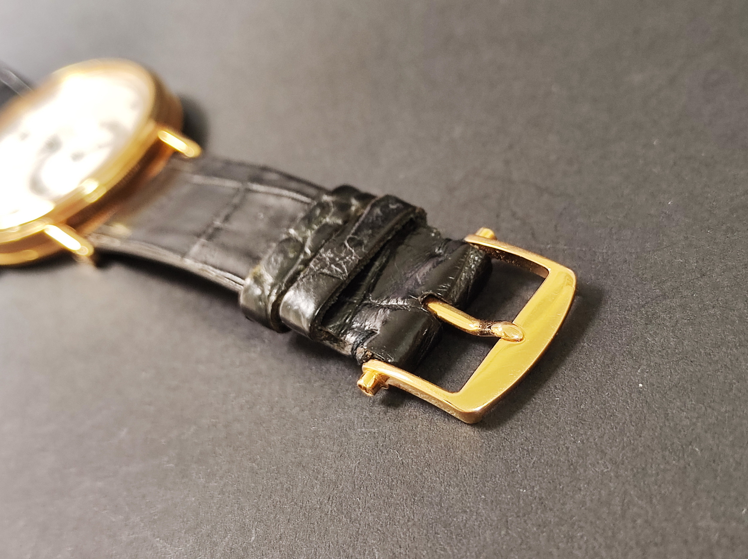 BREGUET 寶璣 5187BR 玫瑰金 雙針一線 自動上鍊 錶徑35.5mm 機刻雕花面盤~原廠盒單 8